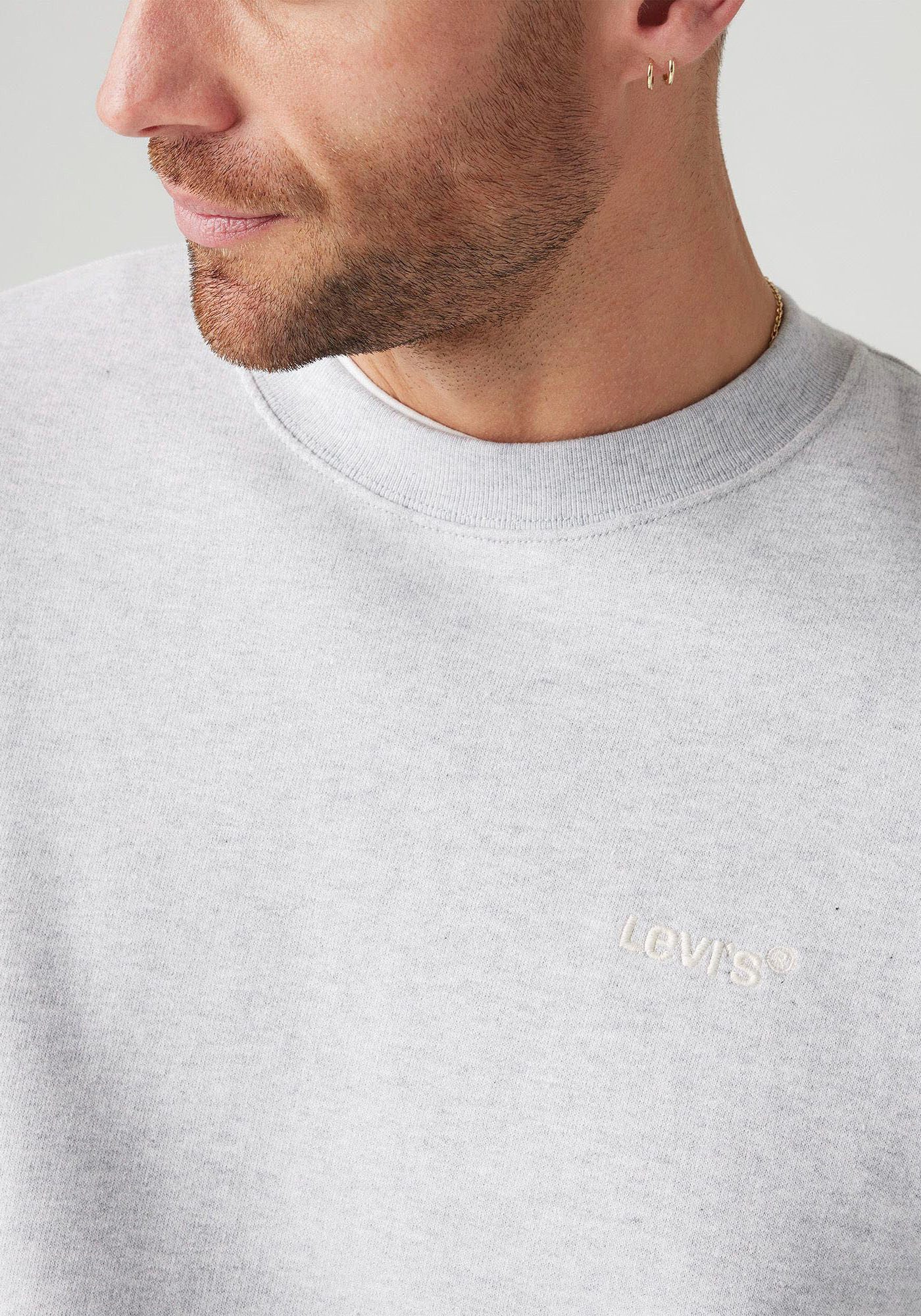 Levi's® Sweatshirt AUTHENTIC CREW mit Logostickerei