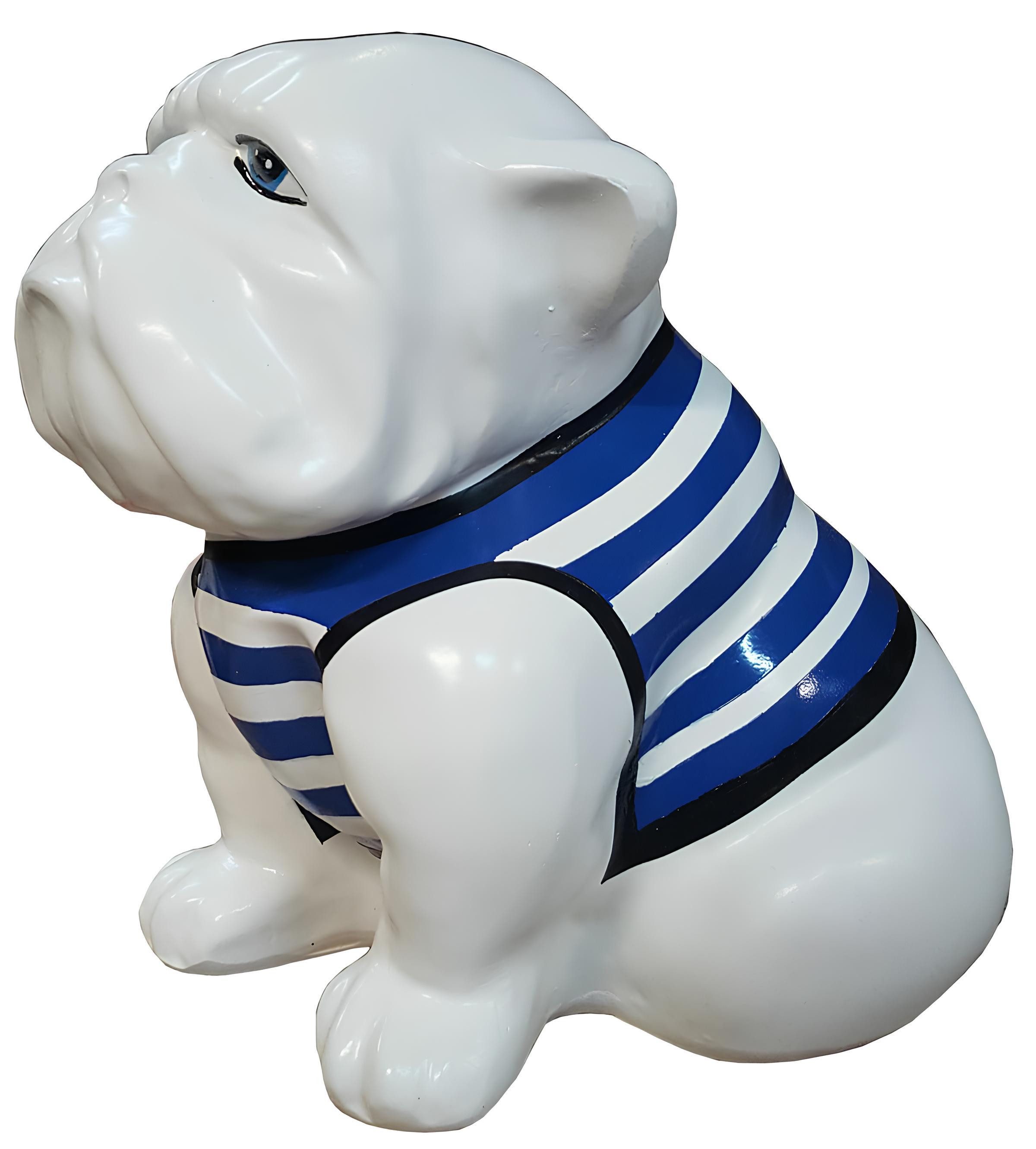 Xlmoebel Skulptur Bunte abstrakte Hundfigur aus hochwertigem Material für den Garten (1 St., Skulptur), Hergestellt in Europa