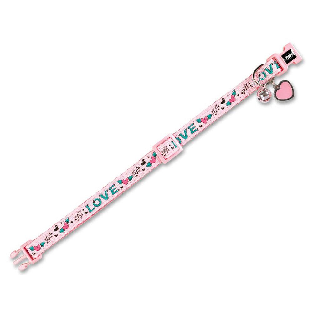 Nobby Katzen-Halsband Katzenhalsband Love pink