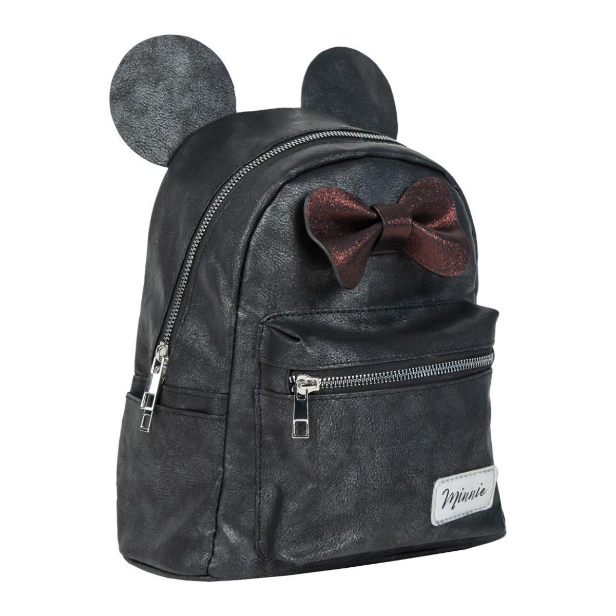 Cerda Kinderrucksack Disney Rucksack Kunstleder – Minnie Design – Alltag & Freizeit Tasche (Einzel, Rucksack)