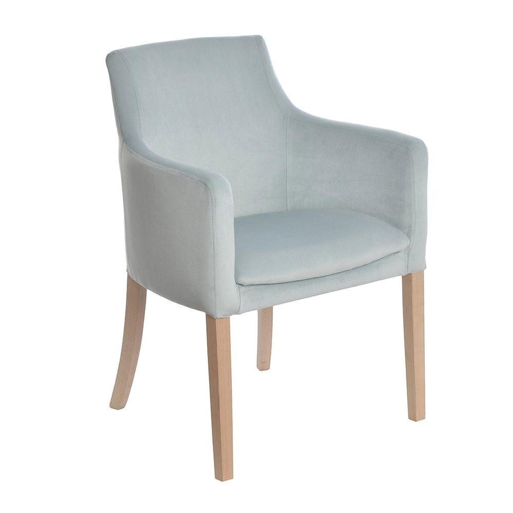 Xlmoebel Polsterstuhl Designer Sessel in Textiloptik für das Esszimmer (1 St), Hergestellt in Europa