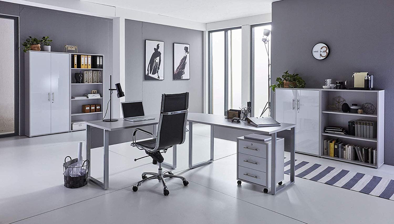 BMG Möbel Büromöbel-Set Office Edition Set günstig online kaufen