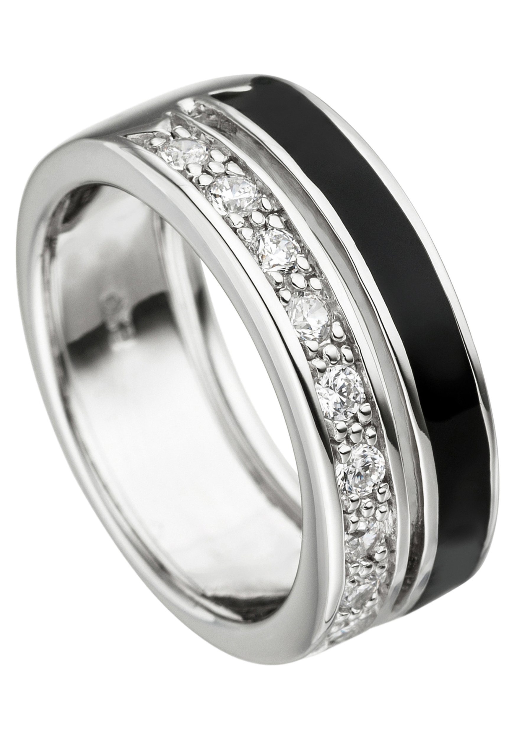 JOBO Silberring Ring mit Zirkonia, 925 günstig online kaufen