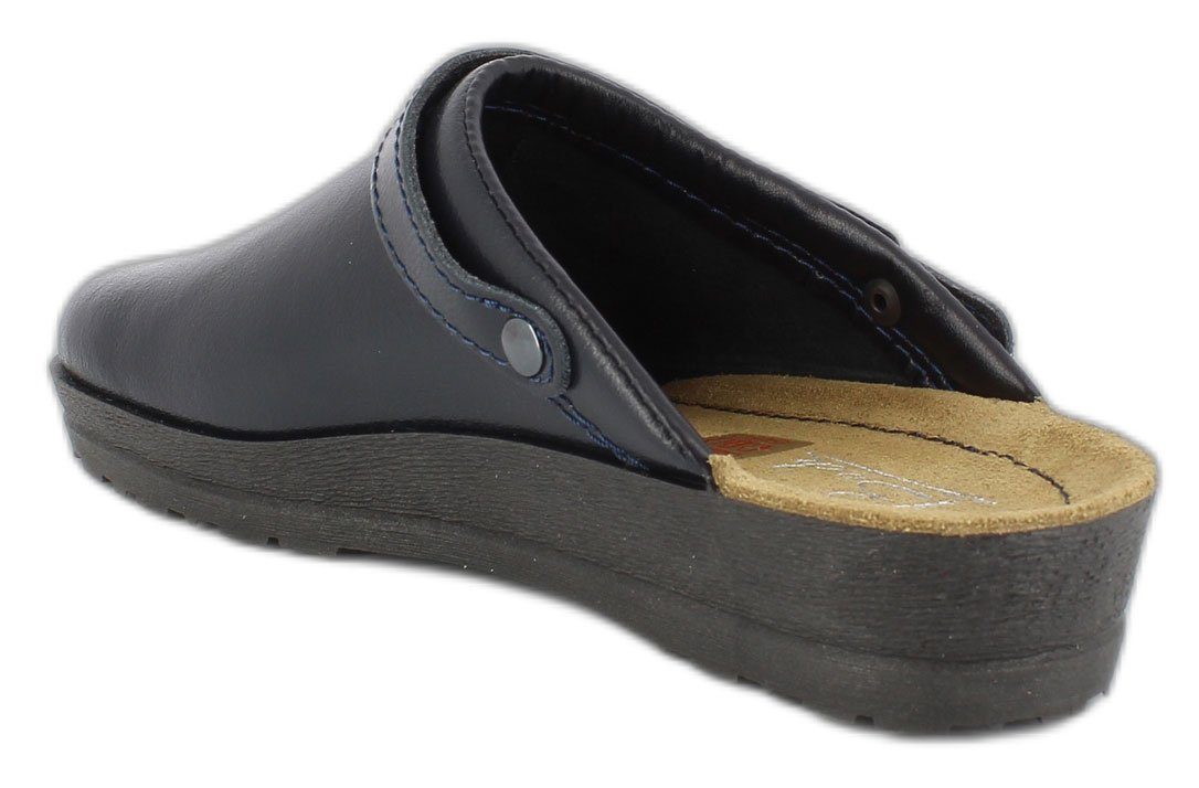 Beck Damen-Clogs Anna mit Fersenriemen Hausschuh