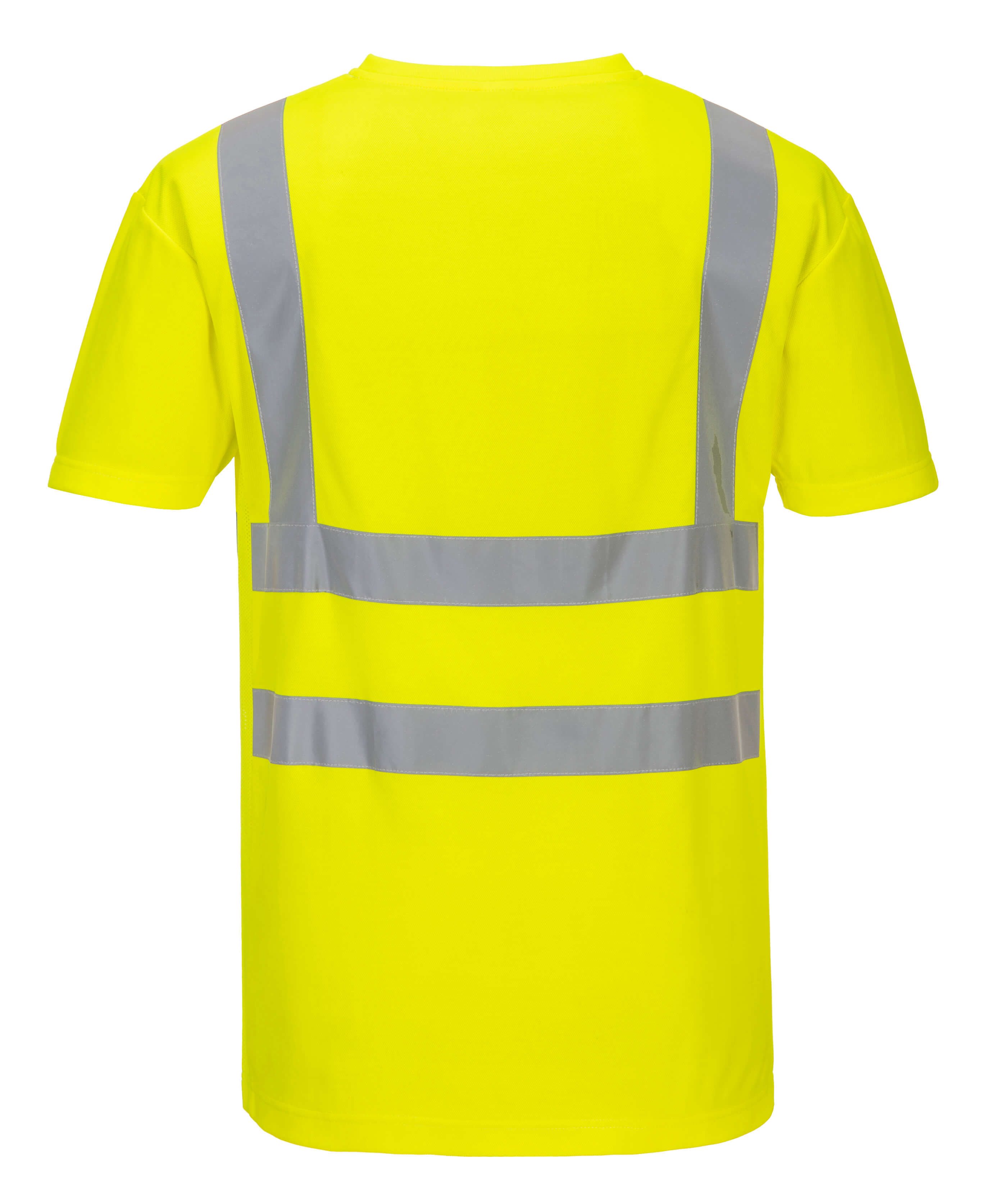 Portwest T-Shirt Warnschutz Cotton Comfort T-Shirt mit MeshAir Einsatz kurz günstig online kaufen