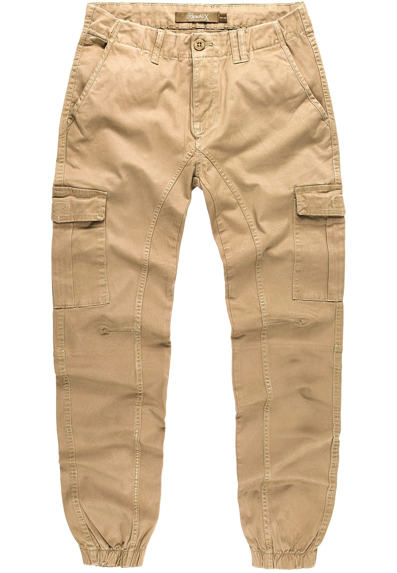 REPUBLIX Cargohose William Herren Cargo Jogger Chino Hose Jeans günstig online kaufen