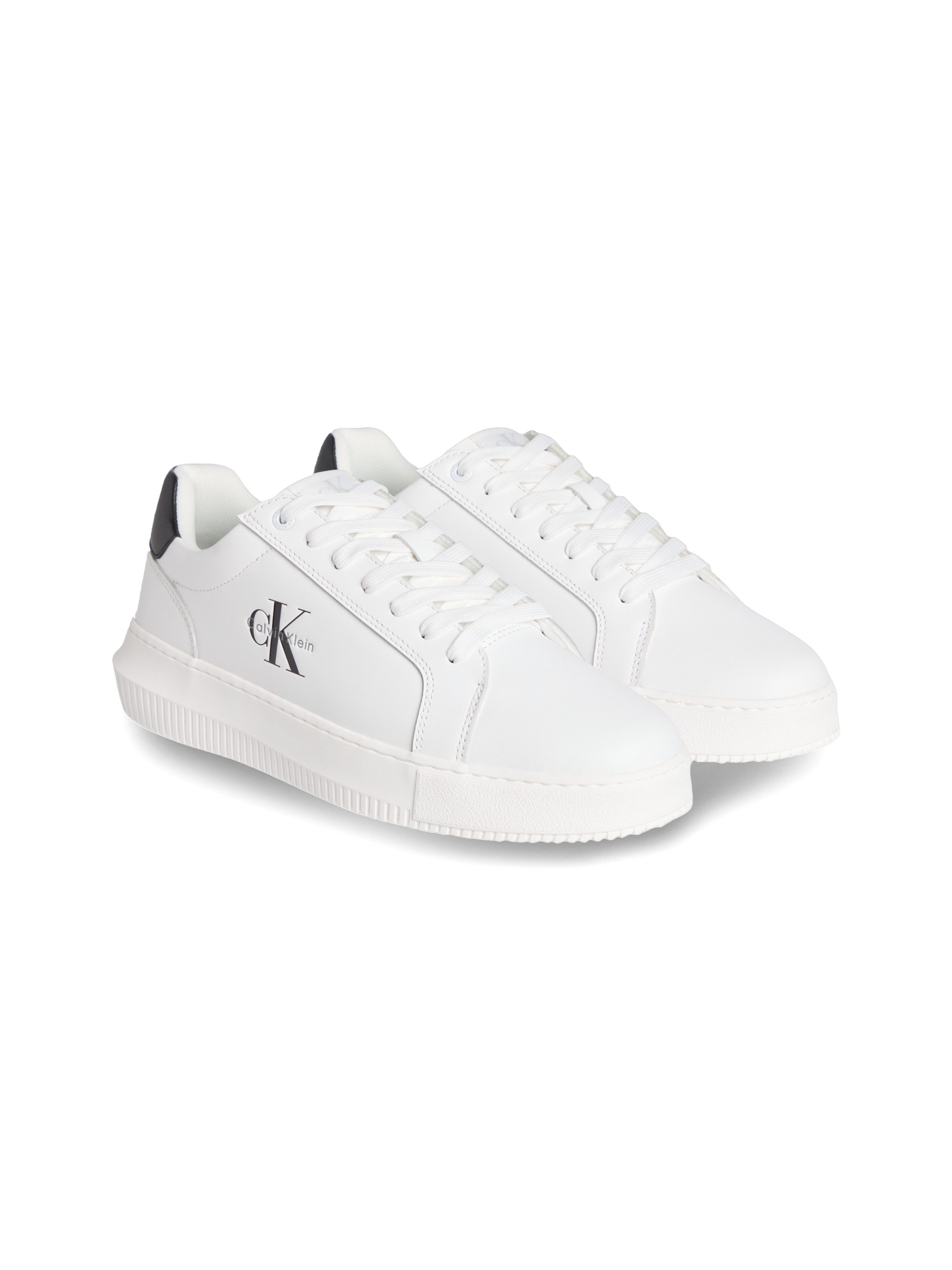 Calvin Klein Jeans CHUNKY CUPSOLE MONO LTH Sneaker Schnürschuh, Halbschuh, günstig online kaufen