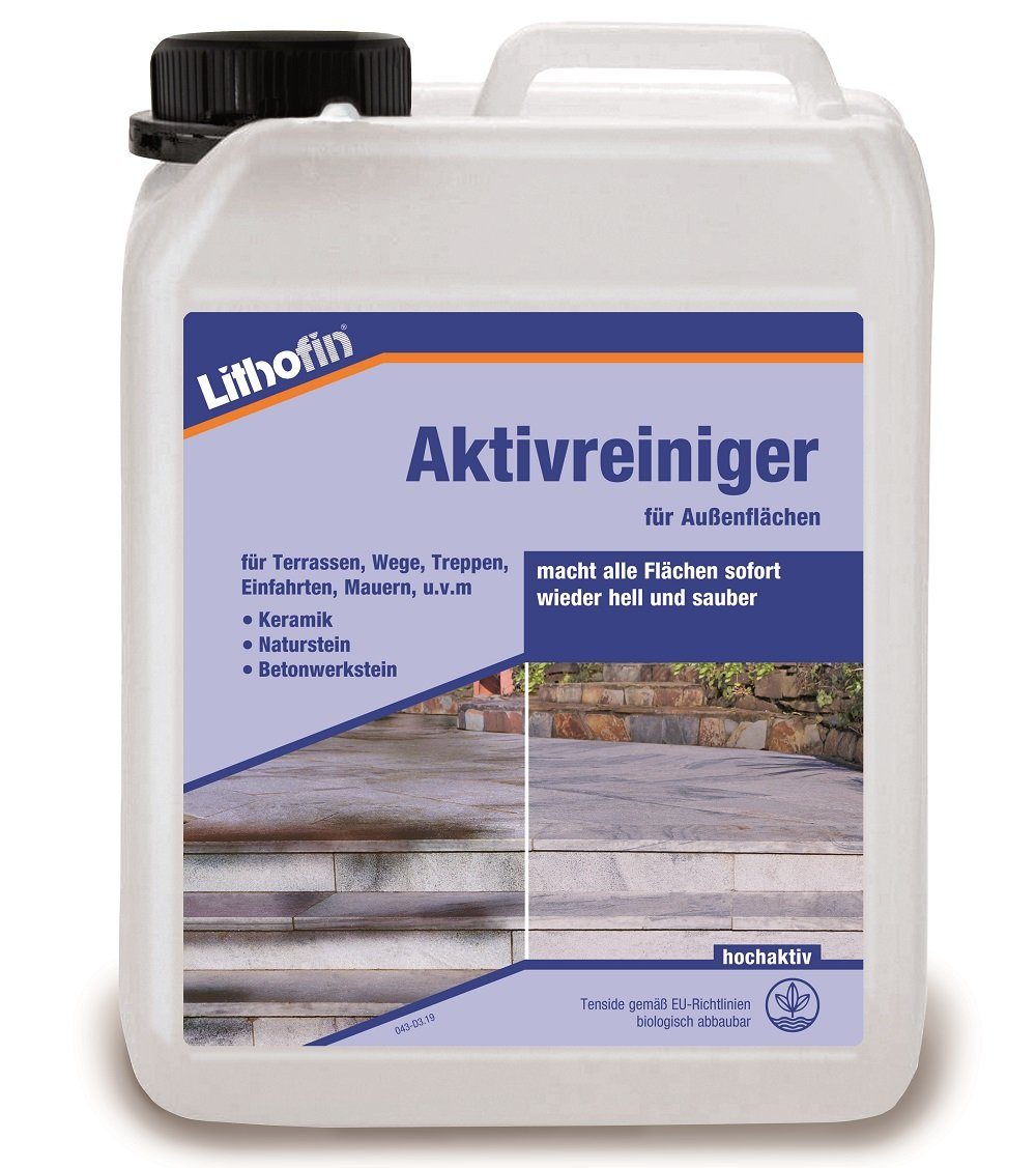 Lithofin LITHOFIN Aktivreiniger, 2,5 Ltr Naturstein-Reiniger