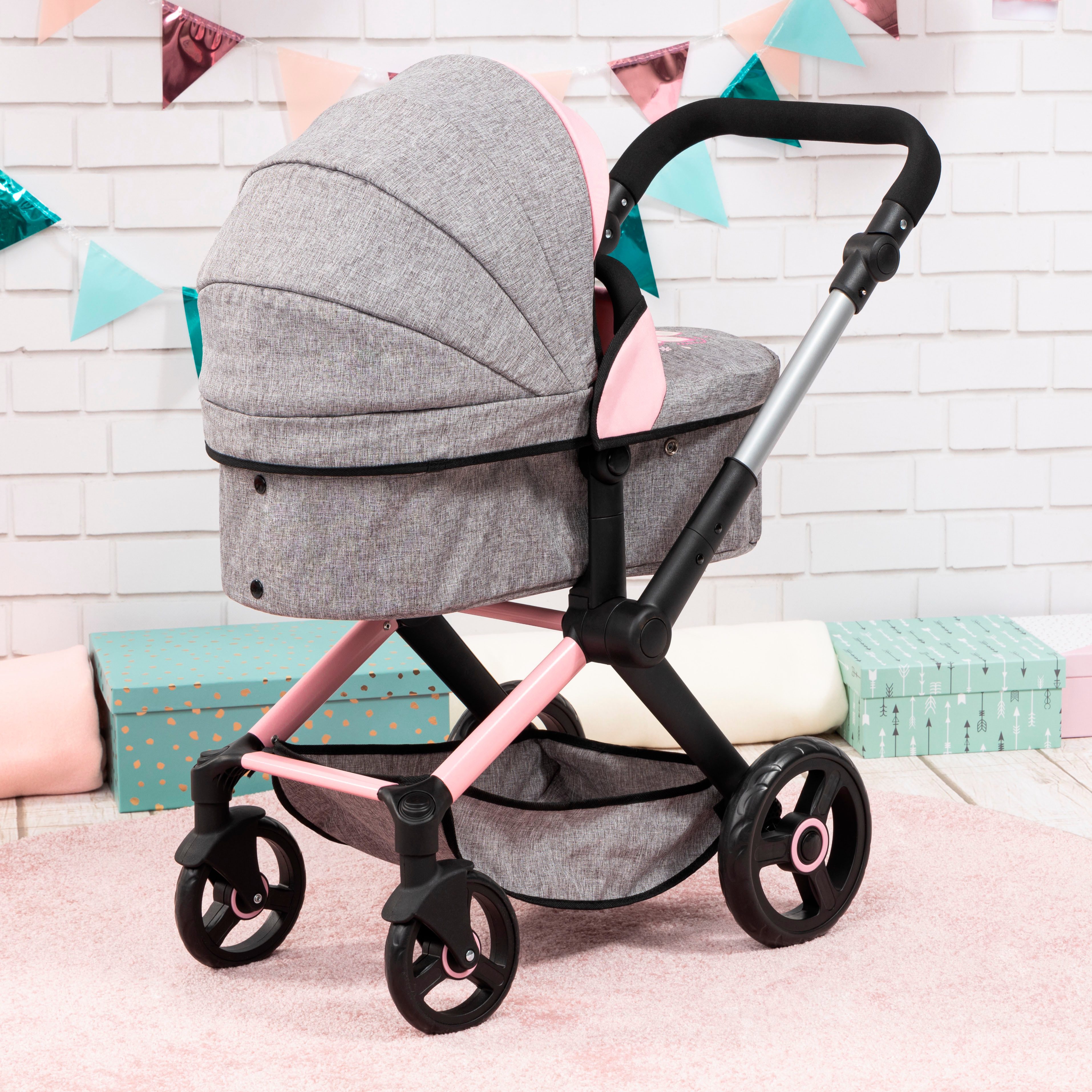 Bayer Kombi-Puppenwagen Xeo – Bild 5 von 5