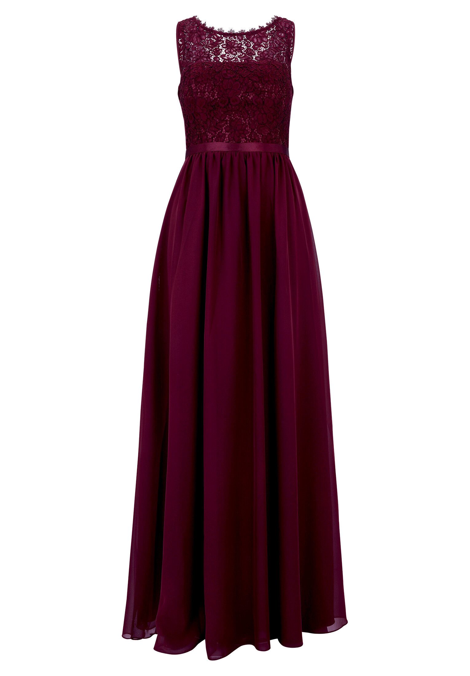 Vera Mont Cocktailkleid Damen mit Spitze Bogenkante
