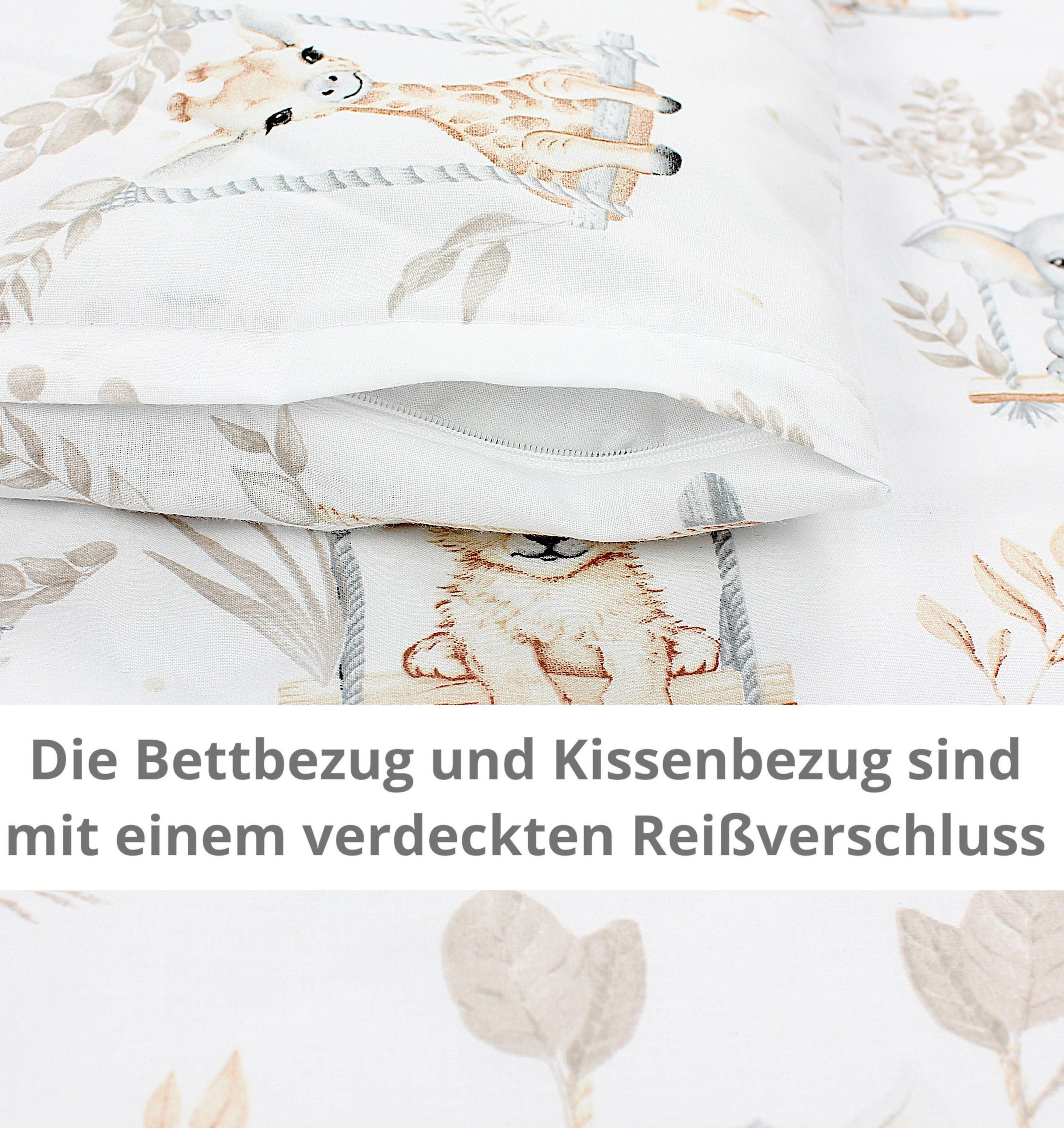 TupTam Babybettwäsche Baby Wiegenset 4-teilig Bettwäsche-Set: günstig online kaufen