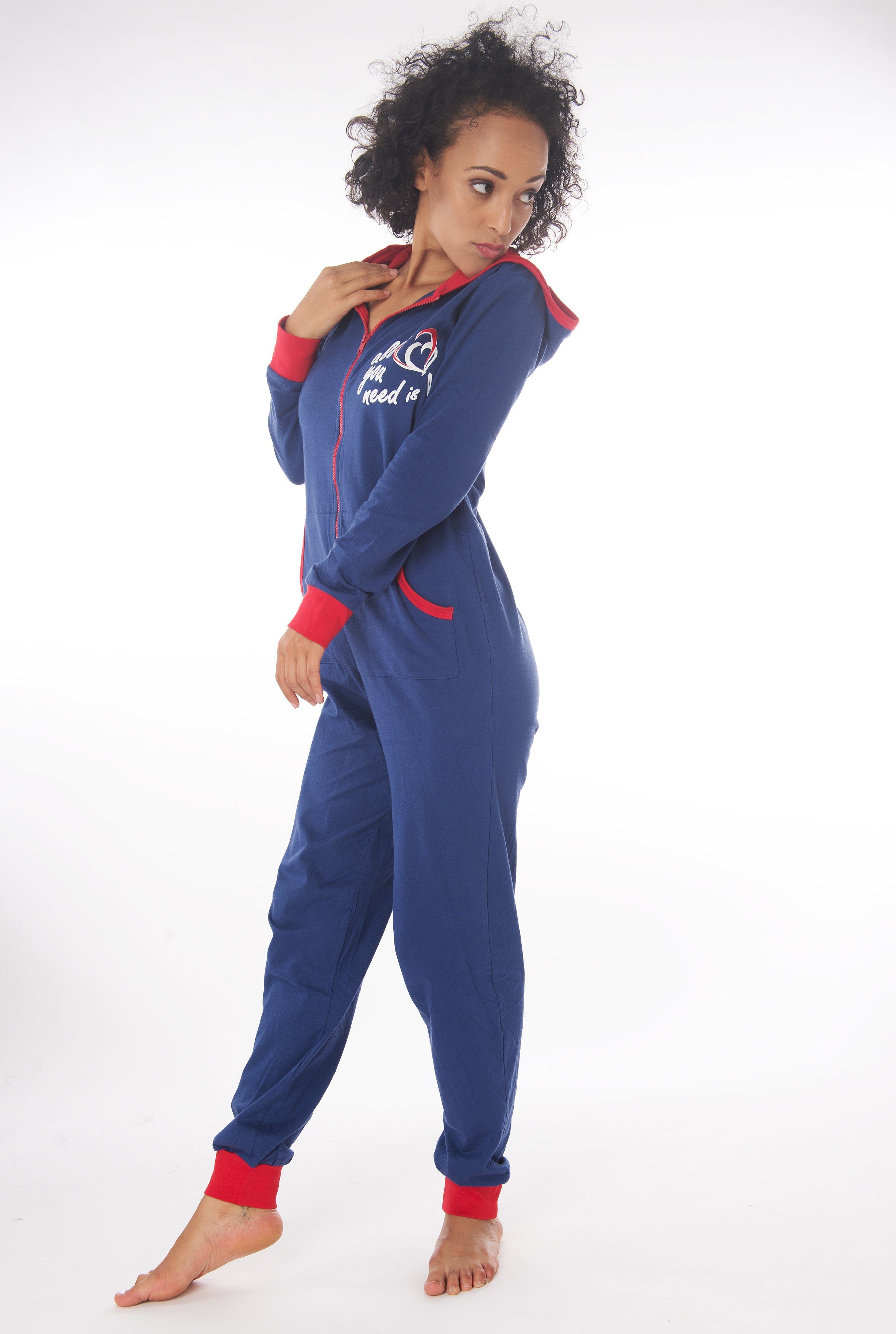 Consult-Tex Jumpsuit Schlaf-Overall Damen DW800 (1-tlg) günstig online kaufen