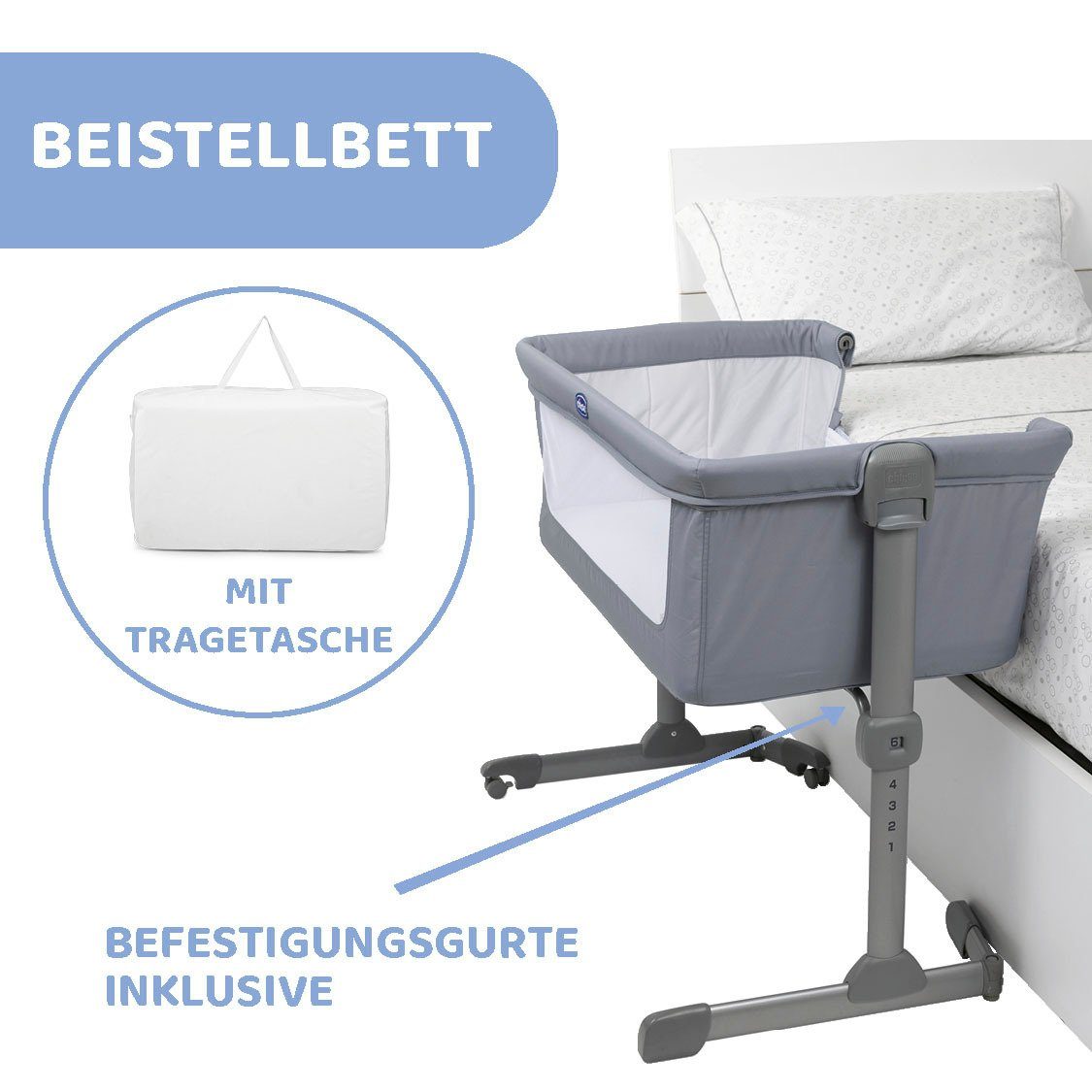 Chicco Beistellbett next2me essential