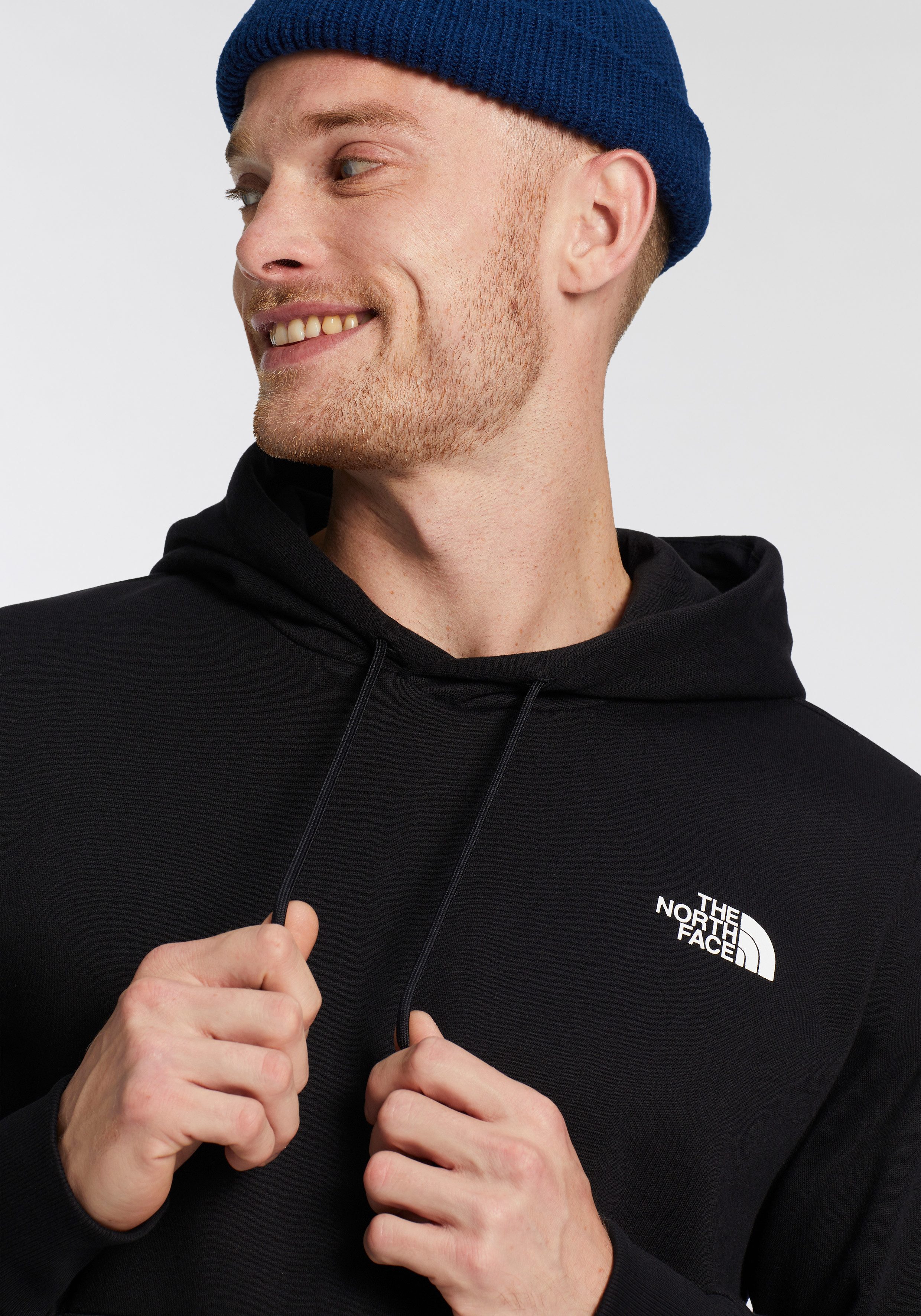 The North Face Kapuzensweatshirt M SIMPLE DOME REGULAR HOODIE für Sport- und Outdooraktivitäten, mit Kängurutasche, pflegeleicht