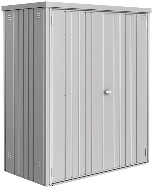 Biohort Geräteschrank Gr. 150, B/T/H: 93/83/182,5 cm, silberfarben metallic