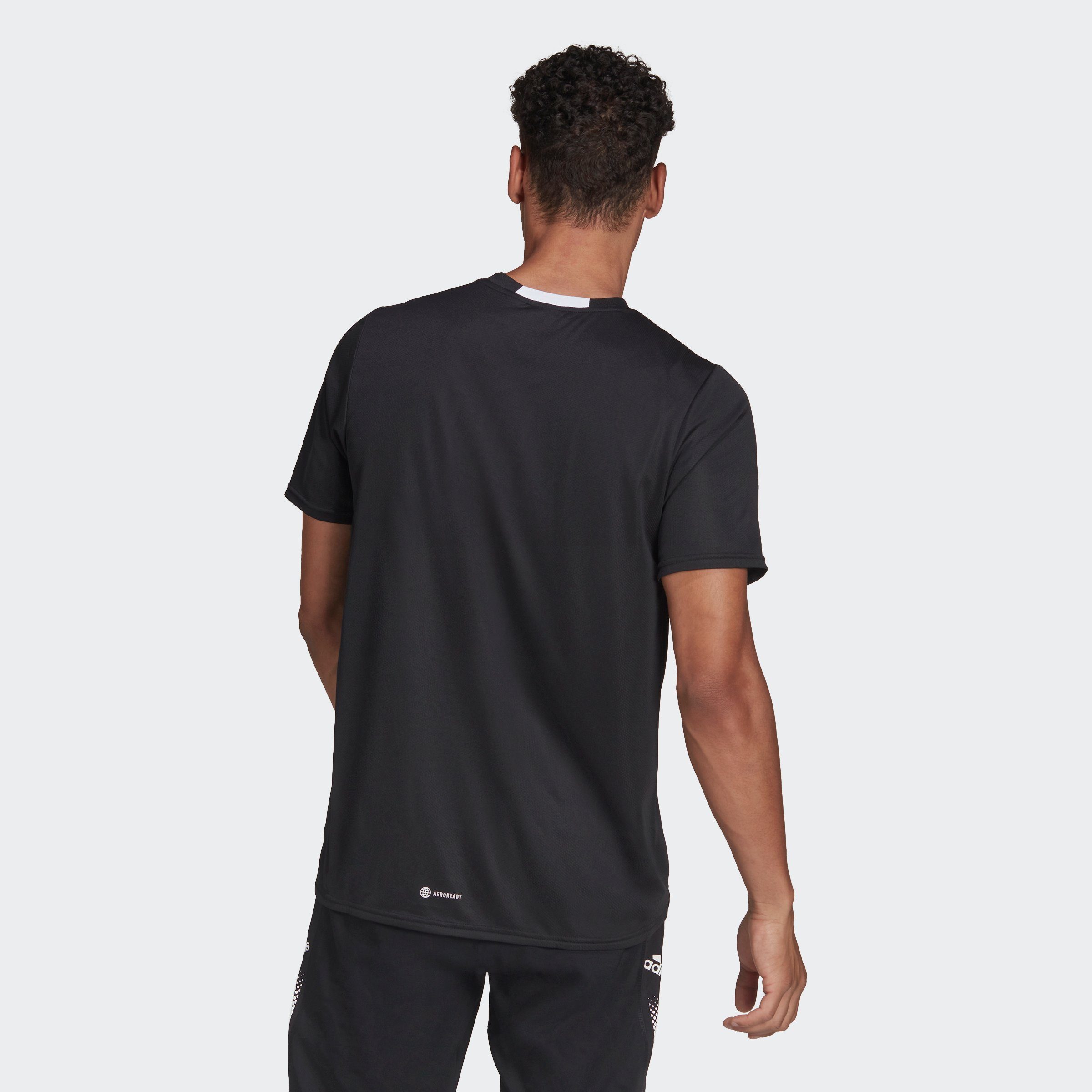 adidas Performance DESIGNED T-Shirt Black AEROREADY FOR MOVEMENT