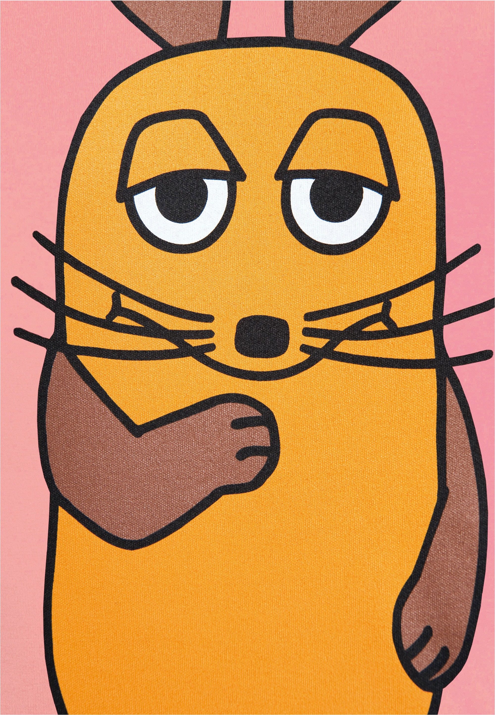LOGOSHIRT Langarmshirt Die Sendung mit der Maus - Die Maus mit coolem Print
