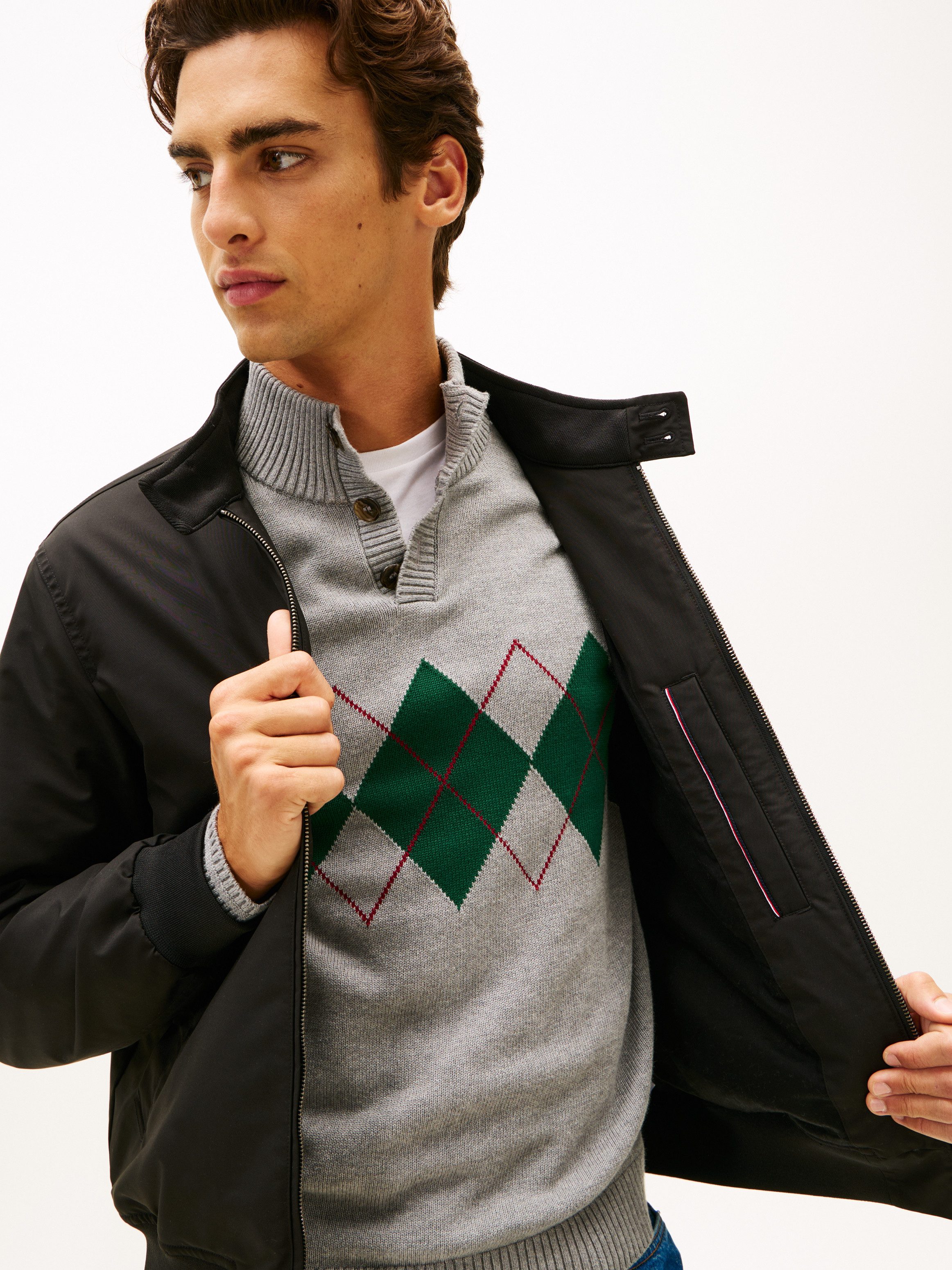 Tommy Hilfiger Blouson HARRINGTON JACKET mit Seitentaschen