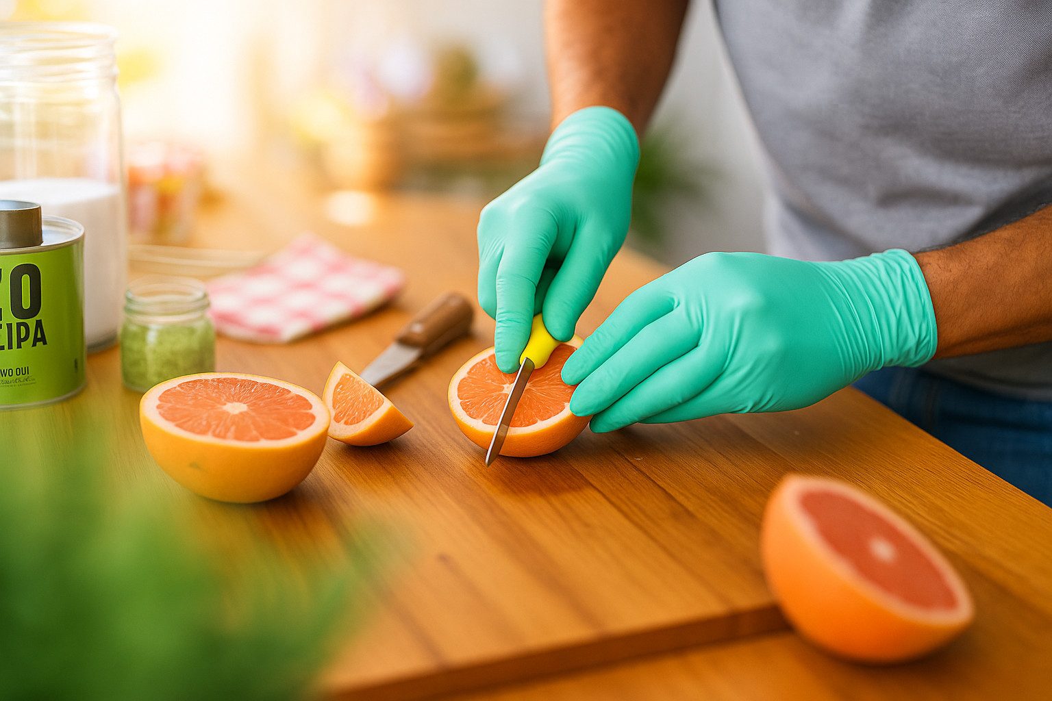 Kemes Einweghandschuhe Nitrilhandschuhe 100 Stück Gummihandschuhe Lebensmittelgeeignet Latexfrei