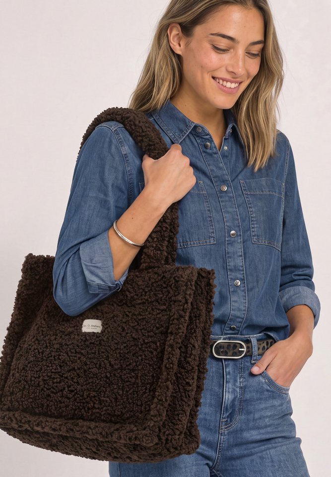 STREET ONE Shopper, in Teddyfell Optik