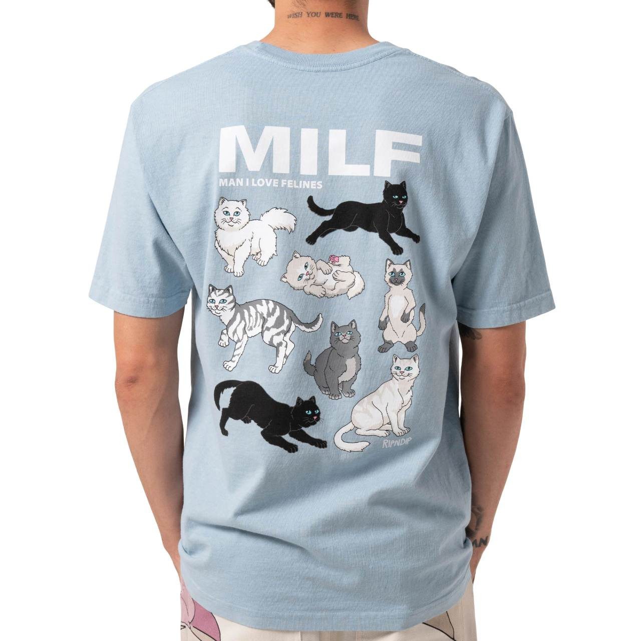 RIPNDIP T-Shirt T-Shirt Ripndip Man I love Felines