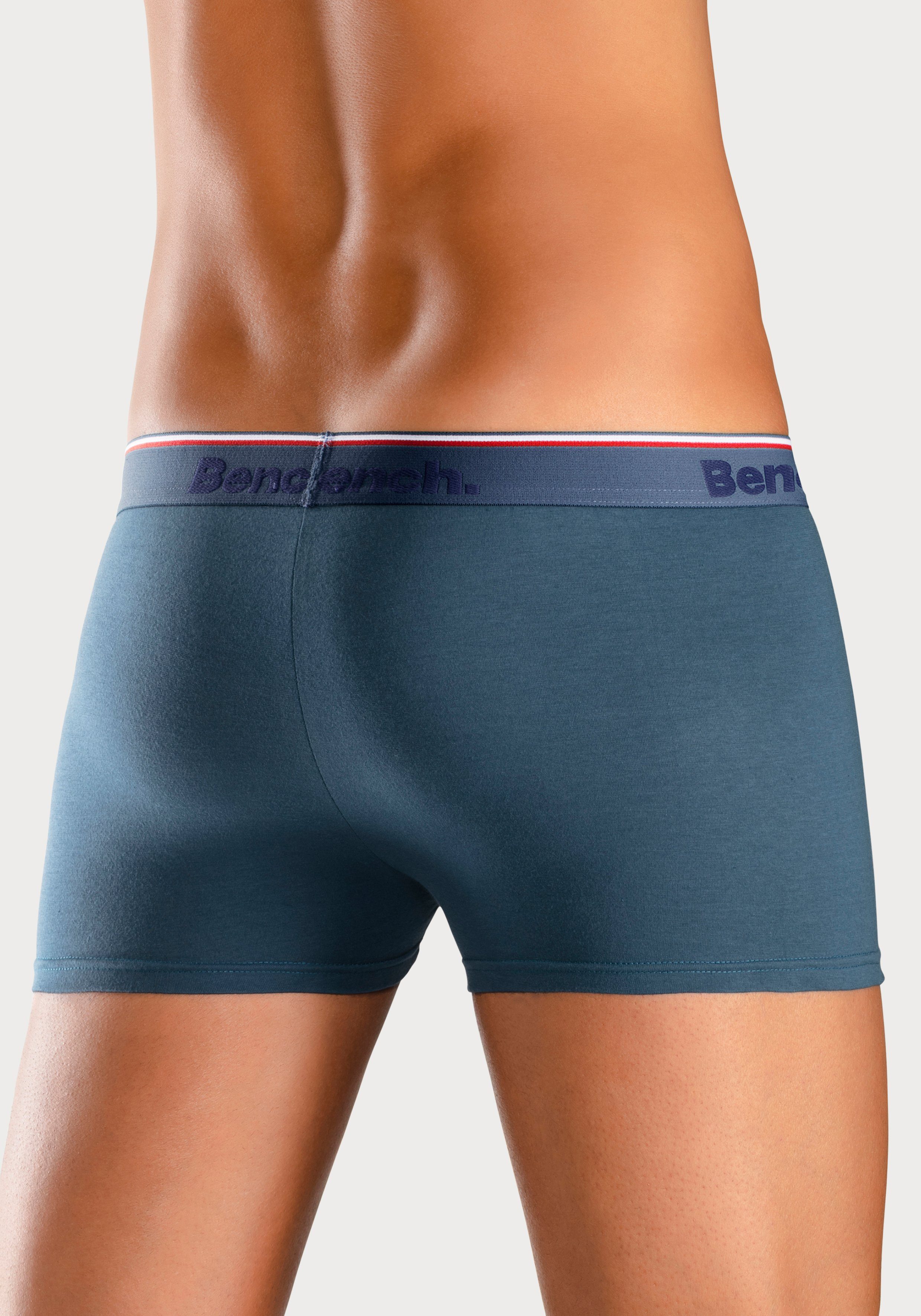 Bench. Boxer Boxershorts für Herren (Packung, 4-St) Unterhosen aus Baumwoll-Mix – Bild 4 von 5