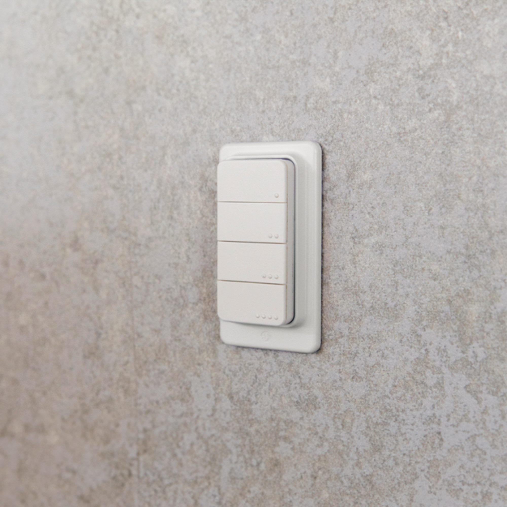 Shelly Shelly BLU RC Button 4, Taster Smarter Lichtschalter