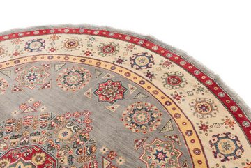 Orientteppich Kazak 244x244 Handgeknüpfter Orientteppich Rund, Nain Trading, rund, Höhe: 5 mm