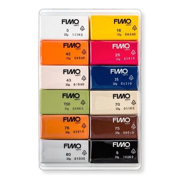 STAEDTLER Modelliermasse FIMO soft "Natural Colours" 8023 C12-4