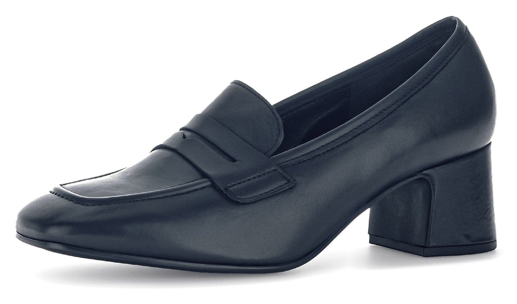 Gabor Pumps mit elegantem nachtblau Zierriegel