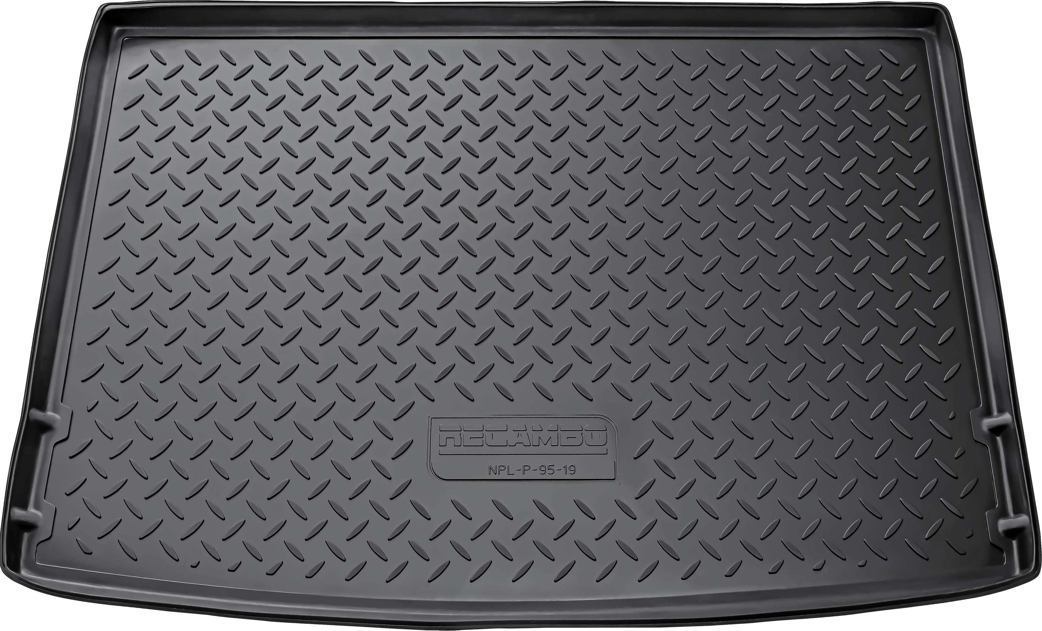 RECAMBO Kofferraumwanne CustomComforts (1 St), für VW Golf, Crossgolf Typ  521 2010 - 2014, perfekte Passform