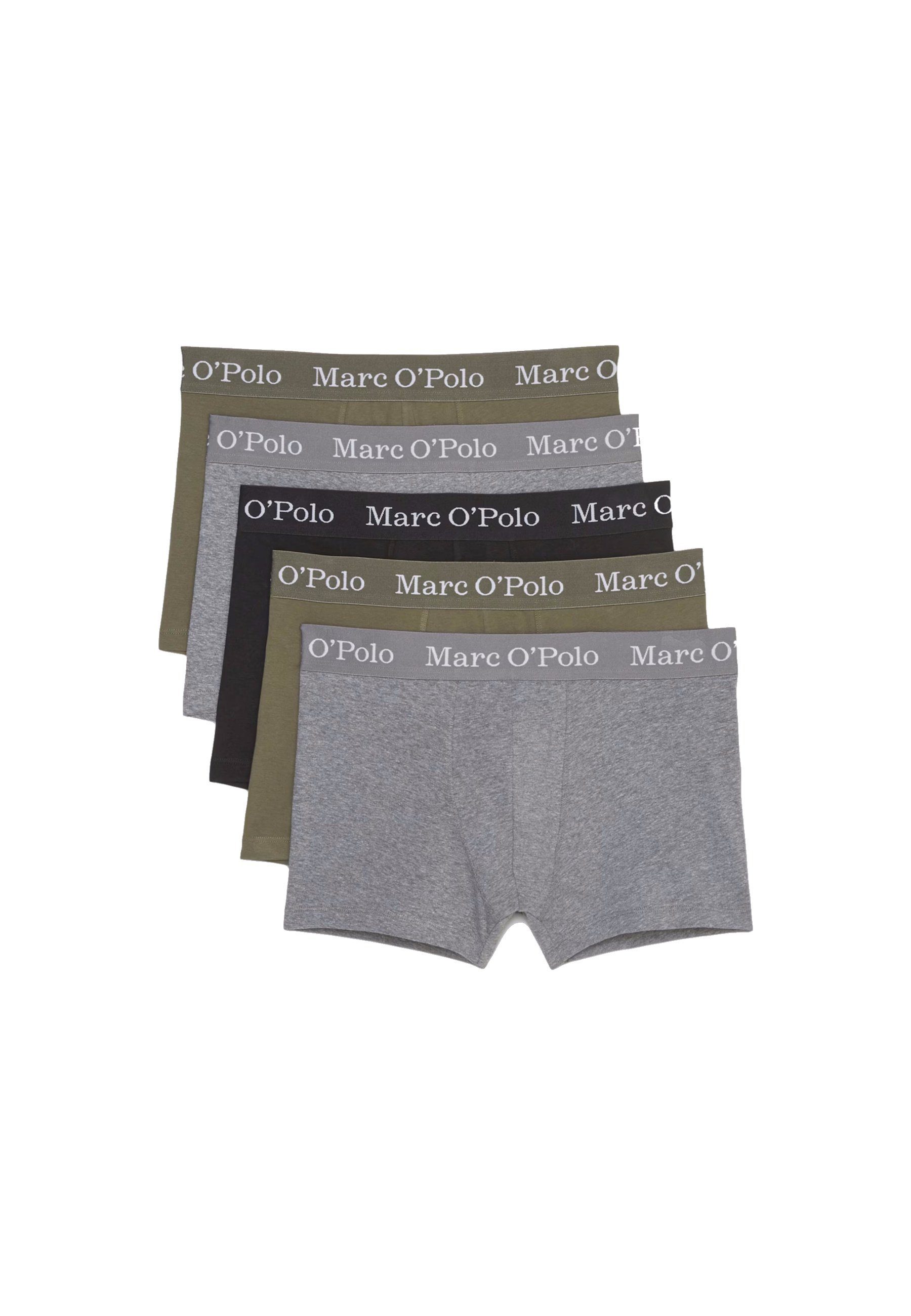Marc O'Polo Boxershorts Boxershorts Basic Unterhosen Fünferpack (5-St)