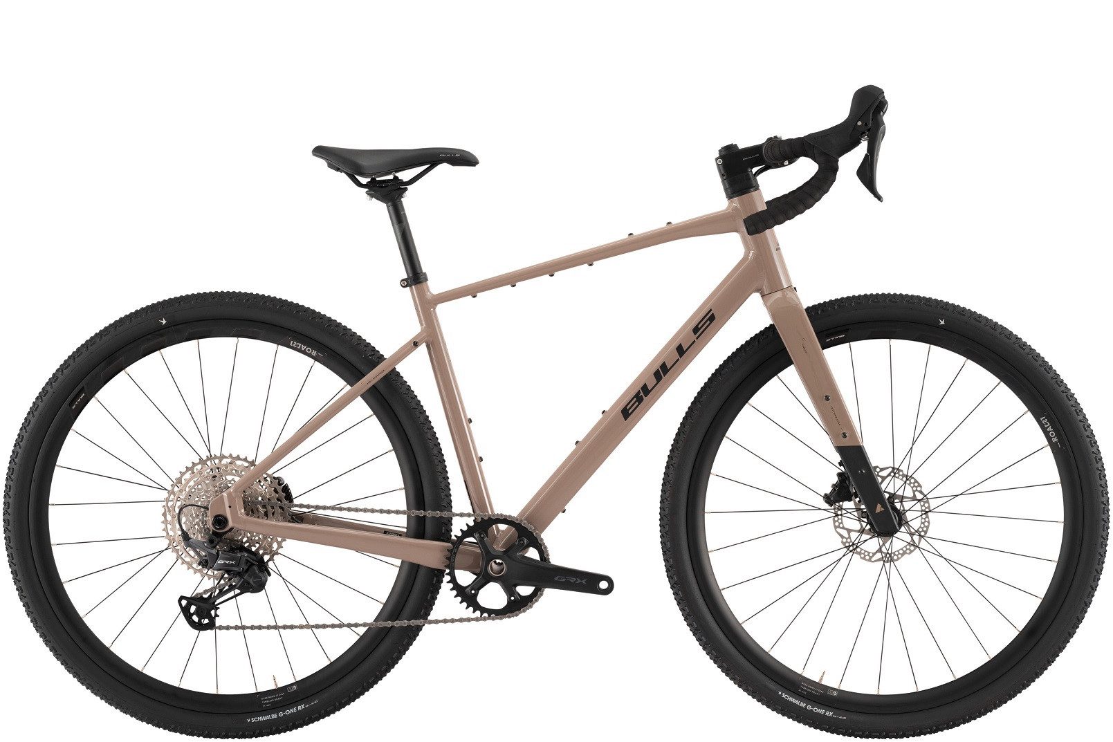 Bulls Gravelbike Bulls Grinder 3 beige 2026, 12 Gang SHIMANO GRX RD-RX822, Kettenschaltung
