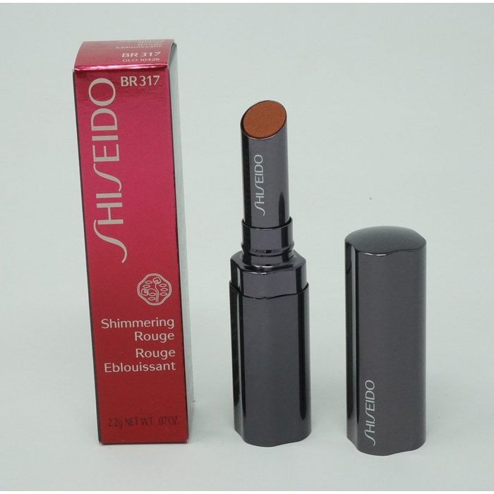 SHISEIDO Lippenstift Shiseido Shimmering Rouge Lipenstift 2 2g BR 317