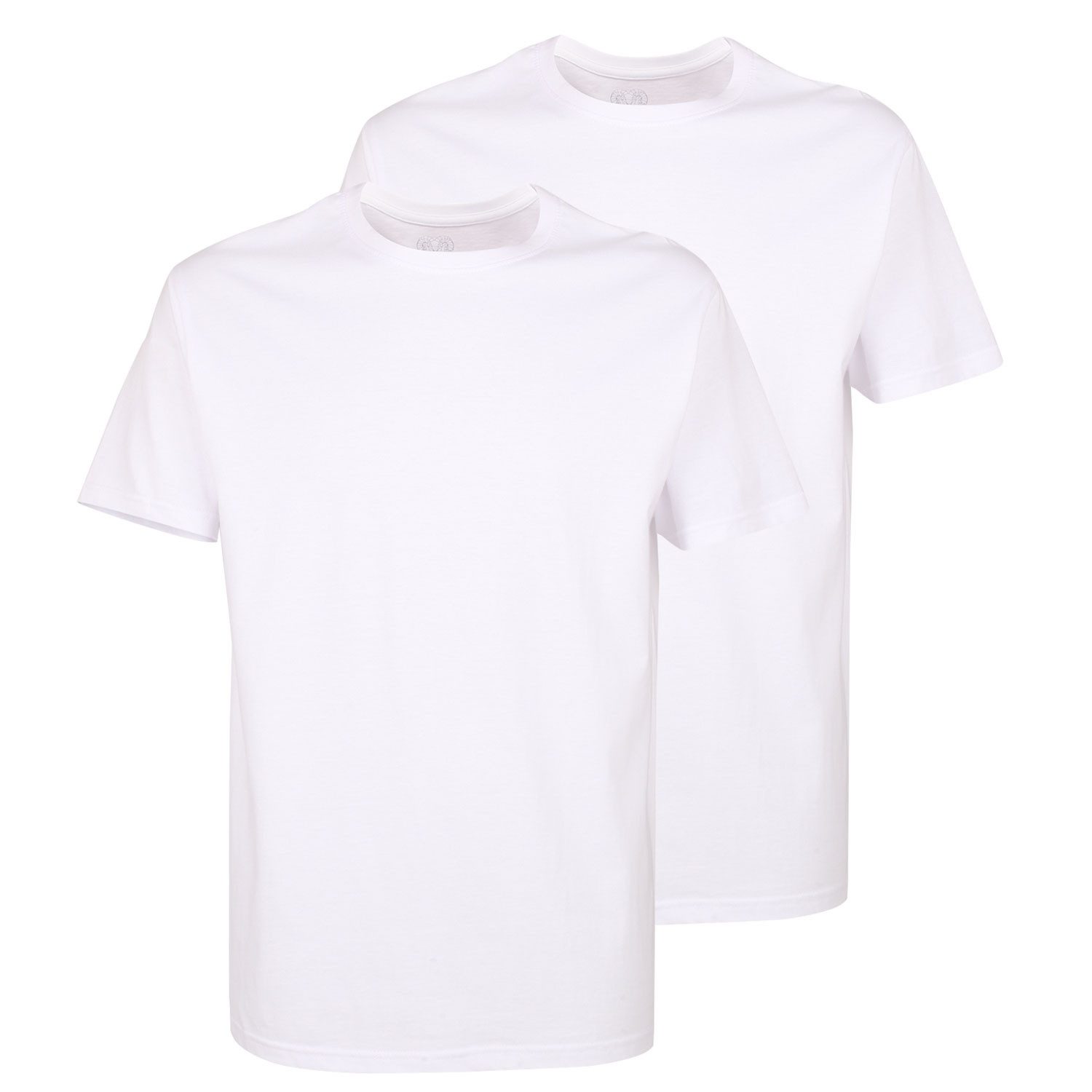 CECEBA T-Shirt Pure Cotton (2-tlg) Rundhalsausschnitt, kurzarm, uni, im 2er günstig online kaufen