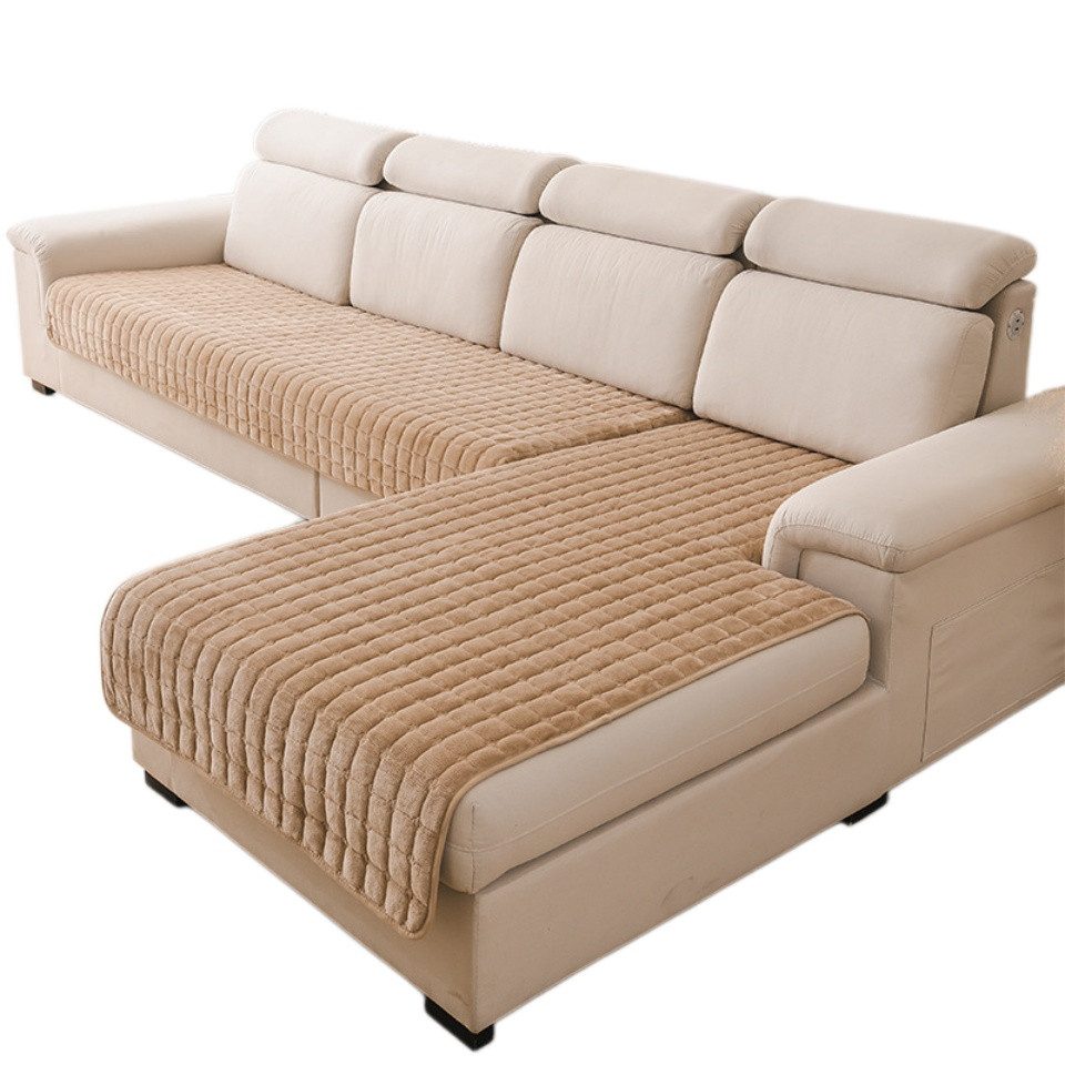 Bellaro Life Sofabezug 2 Stück Flannel Sofabezug, Antirutsch Möbelschutz, 90x160cm+210cm