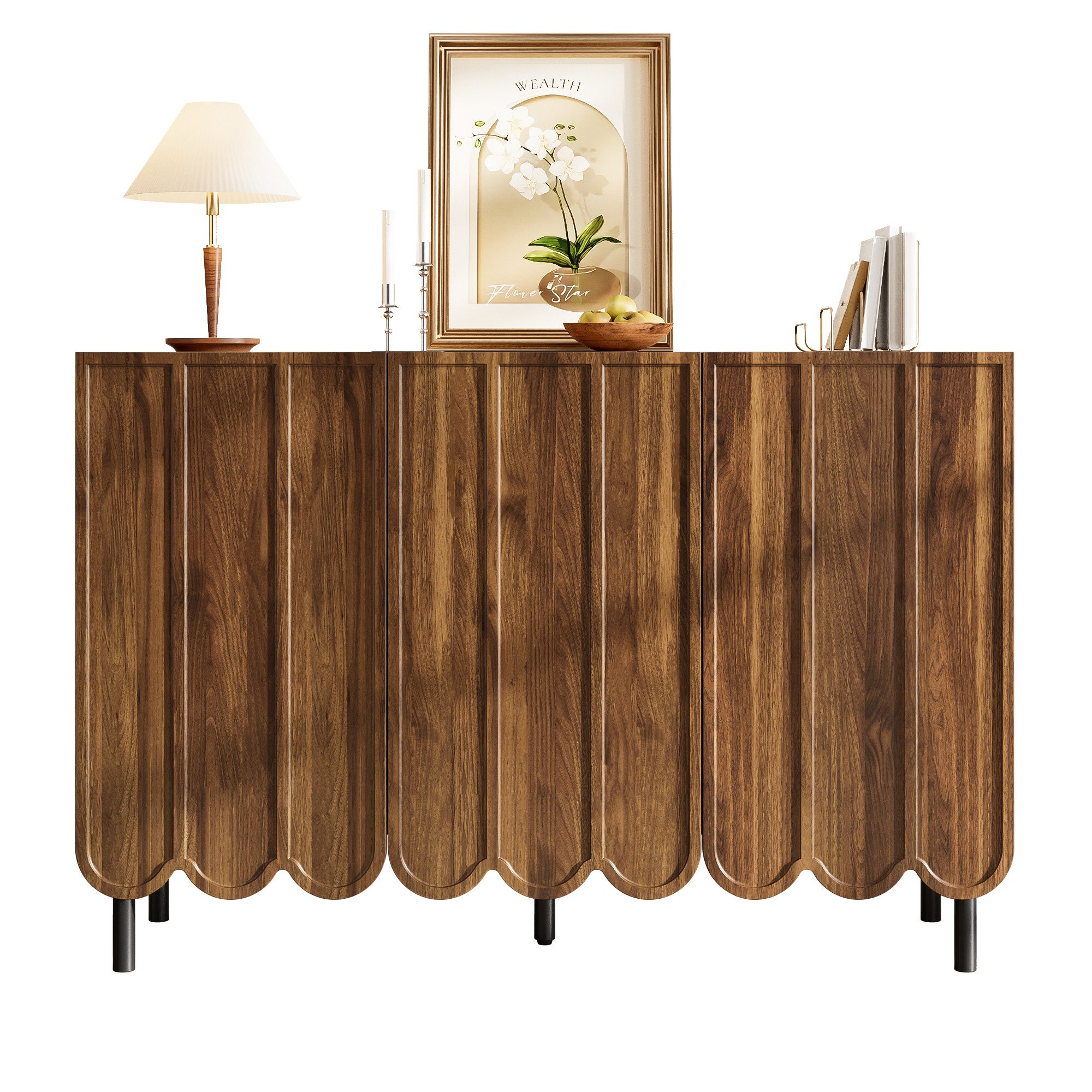 MODFU Sideboard Rebound-Öffnungssystem (Kommode, Buffetschrank, 1 günstig online kaufen