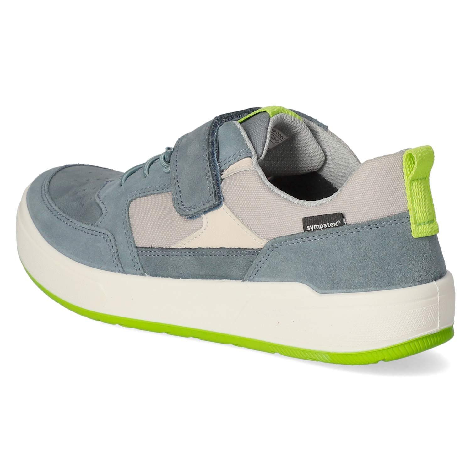 Superfit Superfit 1-100108-8000 Jungen Leder & Textil blue Slipper