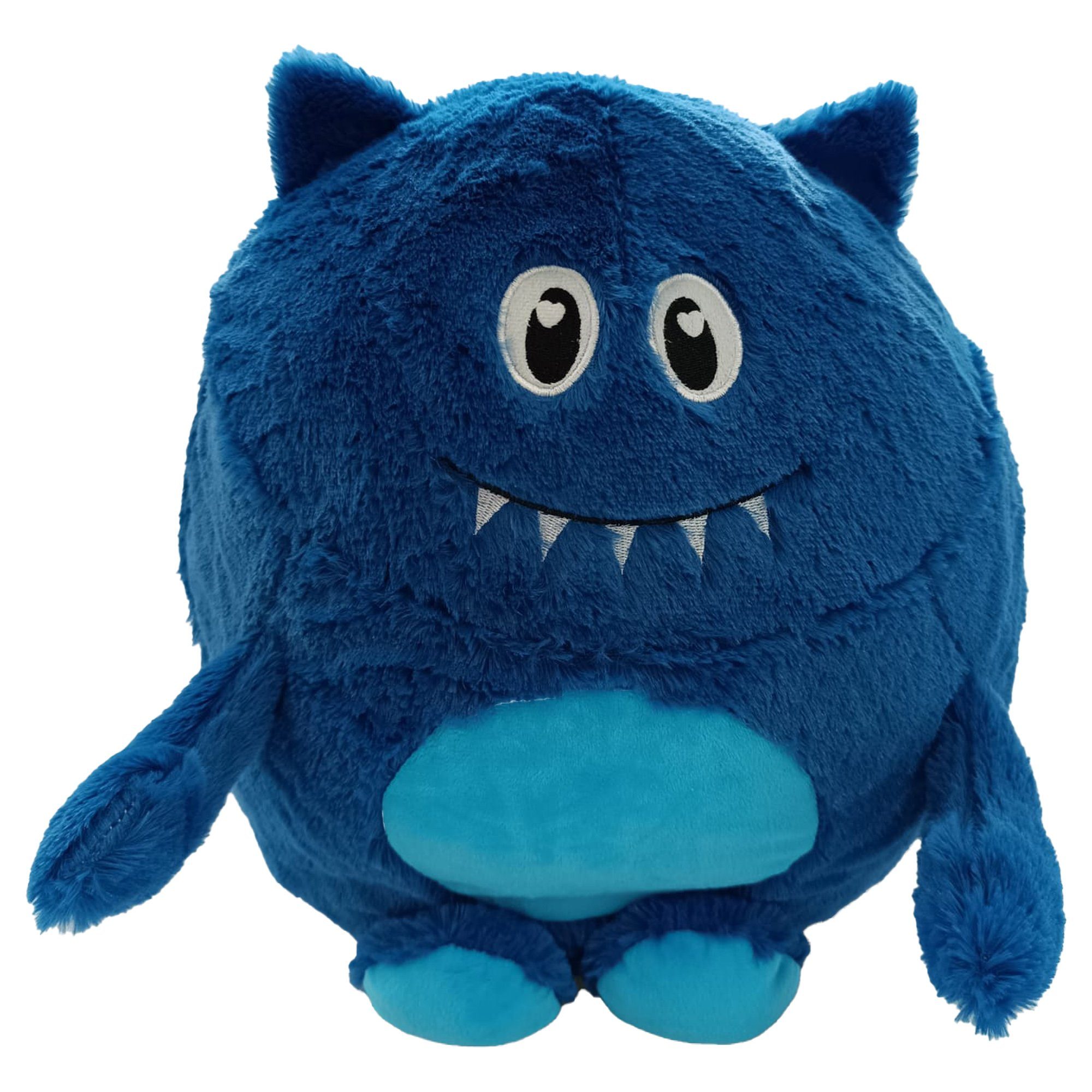 Haus und Deko Zierkissen Monster Kuschelkissen Plüsch Kinder Kissen Dekokissen mit Füllung ca., (1 St)