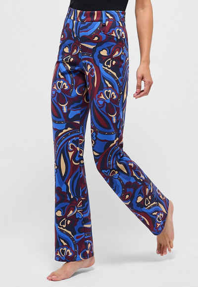 AENGELS Schlupfhose Hose Bootcut mit Modern Flower Print