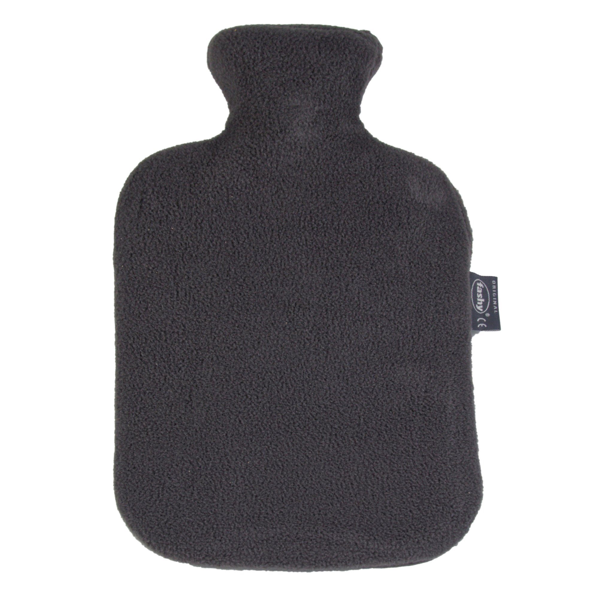 Fashy Wärmflasche Fashy Wärmflasche mit Fleecebezug 2L