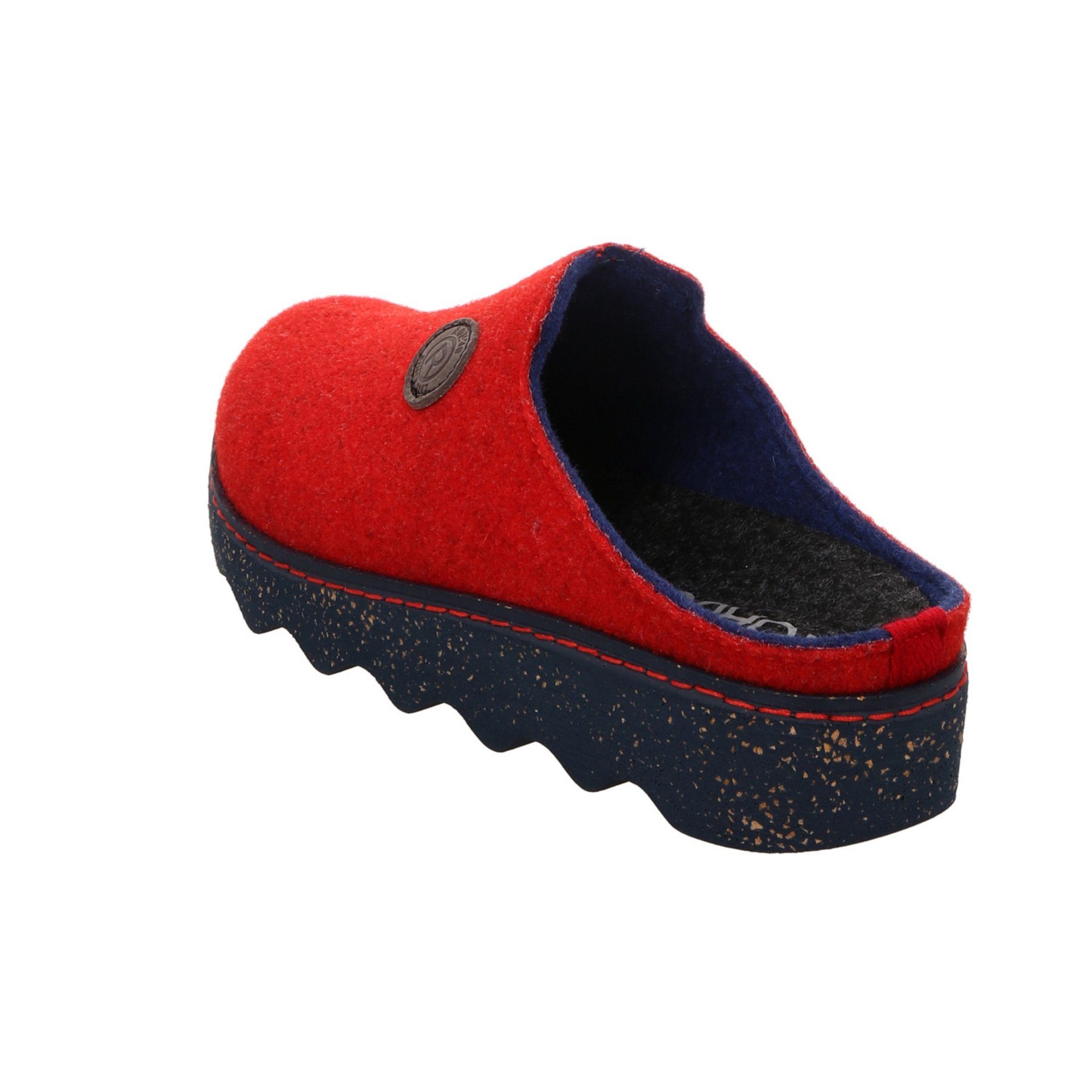 Rohde Damen Hausschuhe Hausschuh Hausschuh Textil cherry Slipper