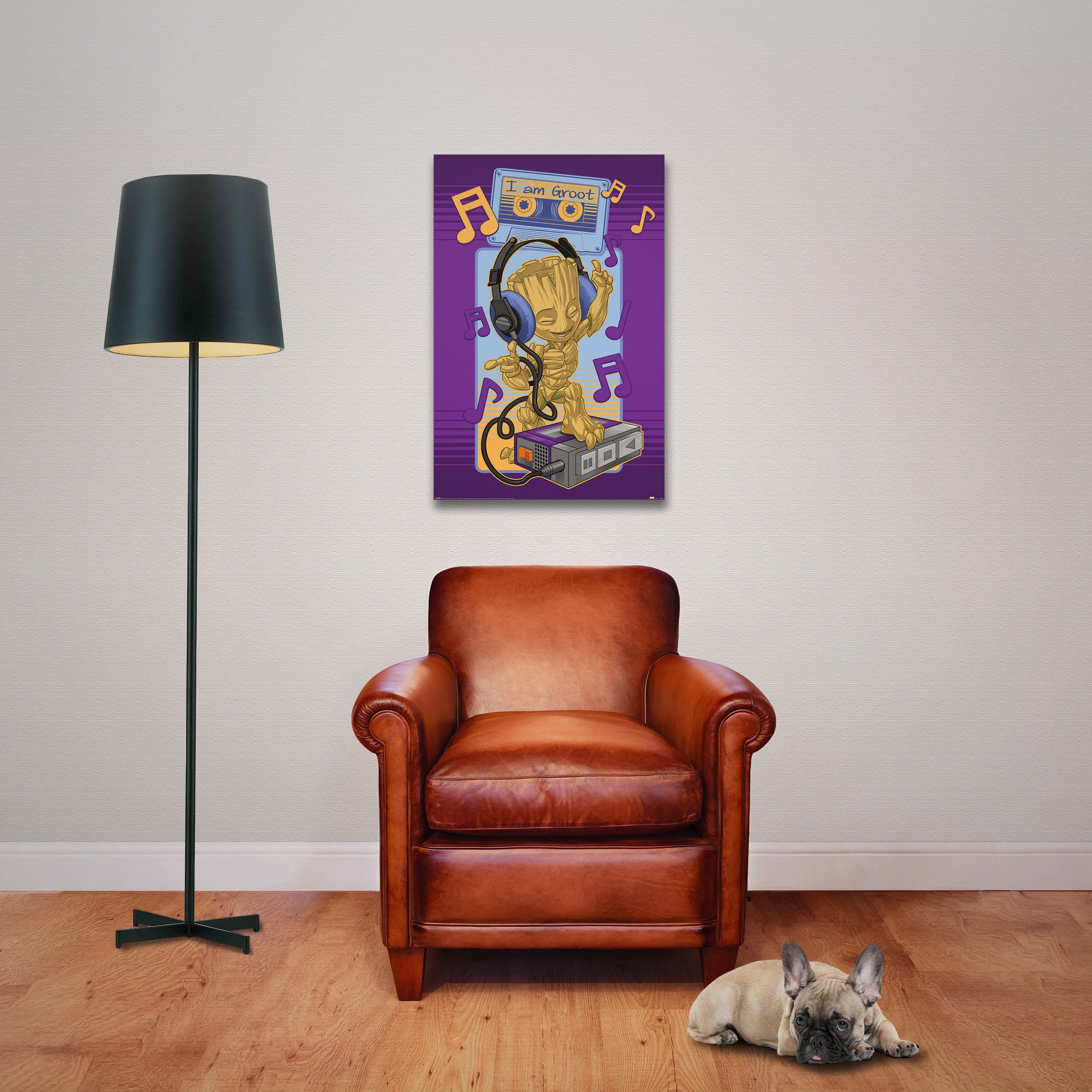 Poster Guardians of the Galaxy - Poster - Groot Cassette