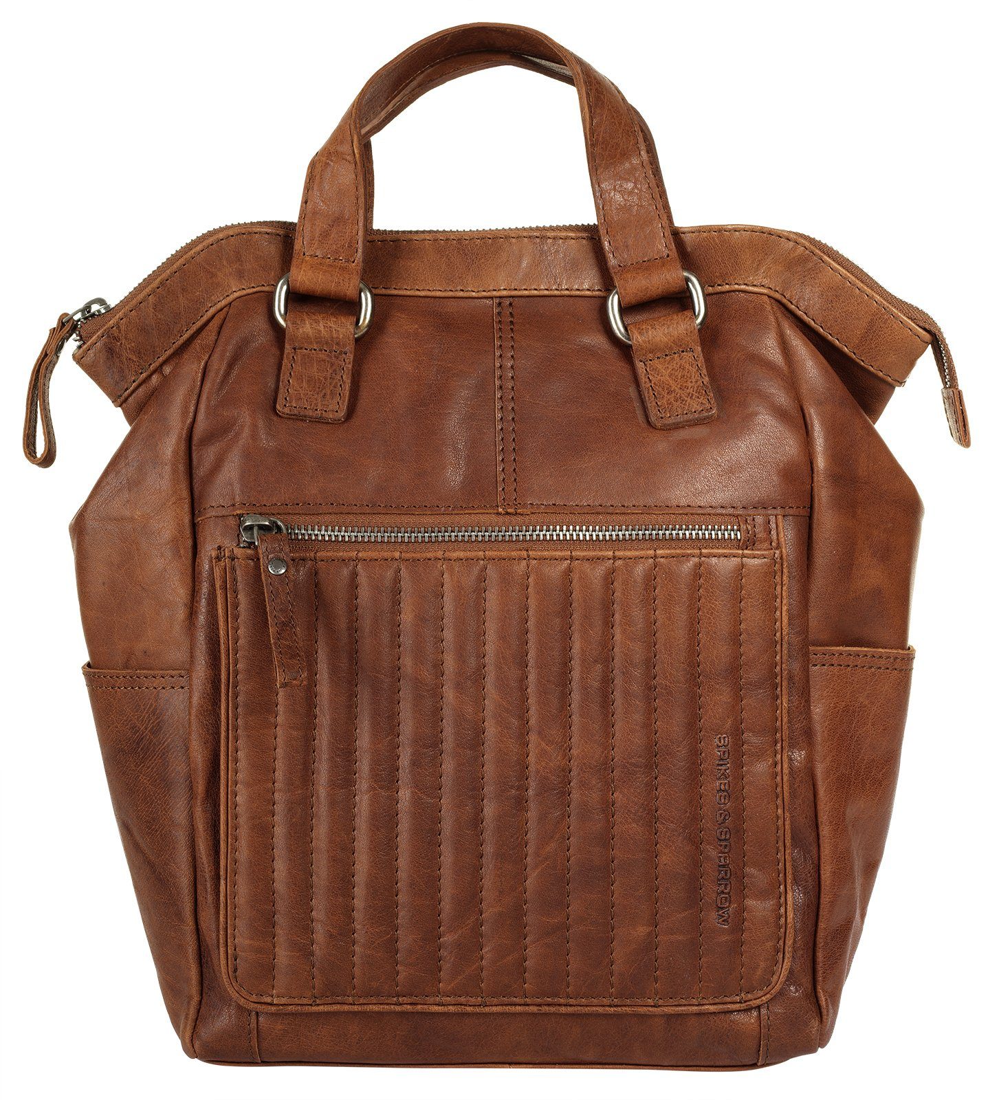 Spikes & Sparrow Cityrucksack, echt Leder günstig online kaufen