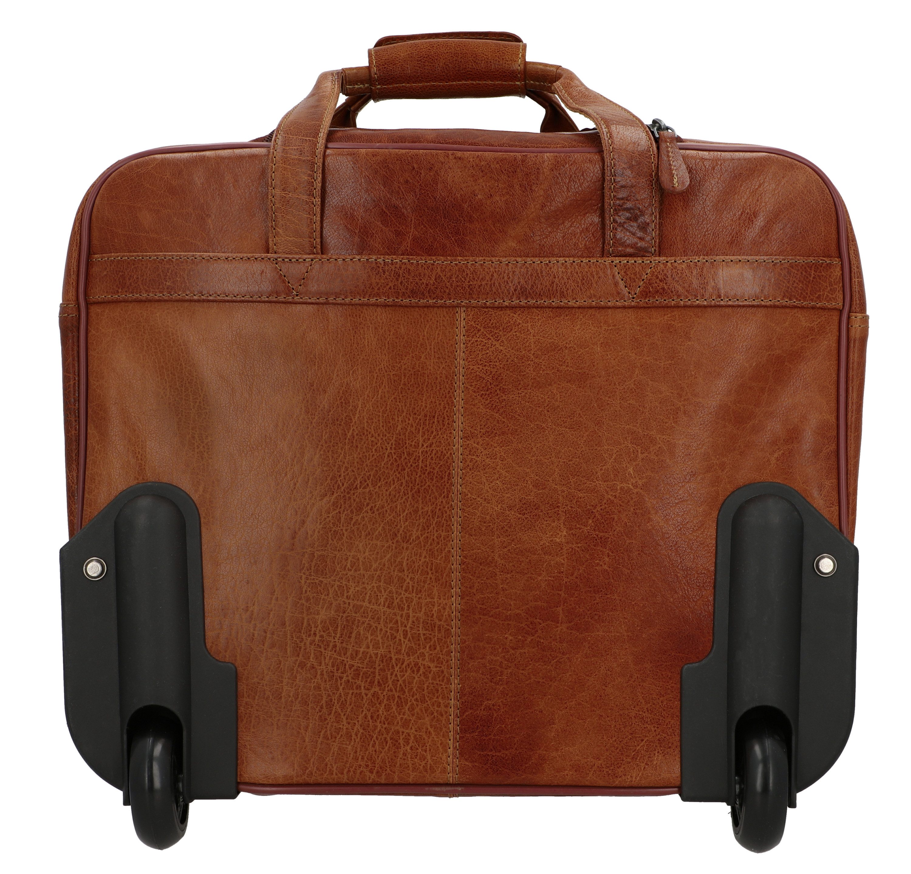 Gusti Leder Reisetasche Gusti Leder Trolley Duncan (1-tlg)
