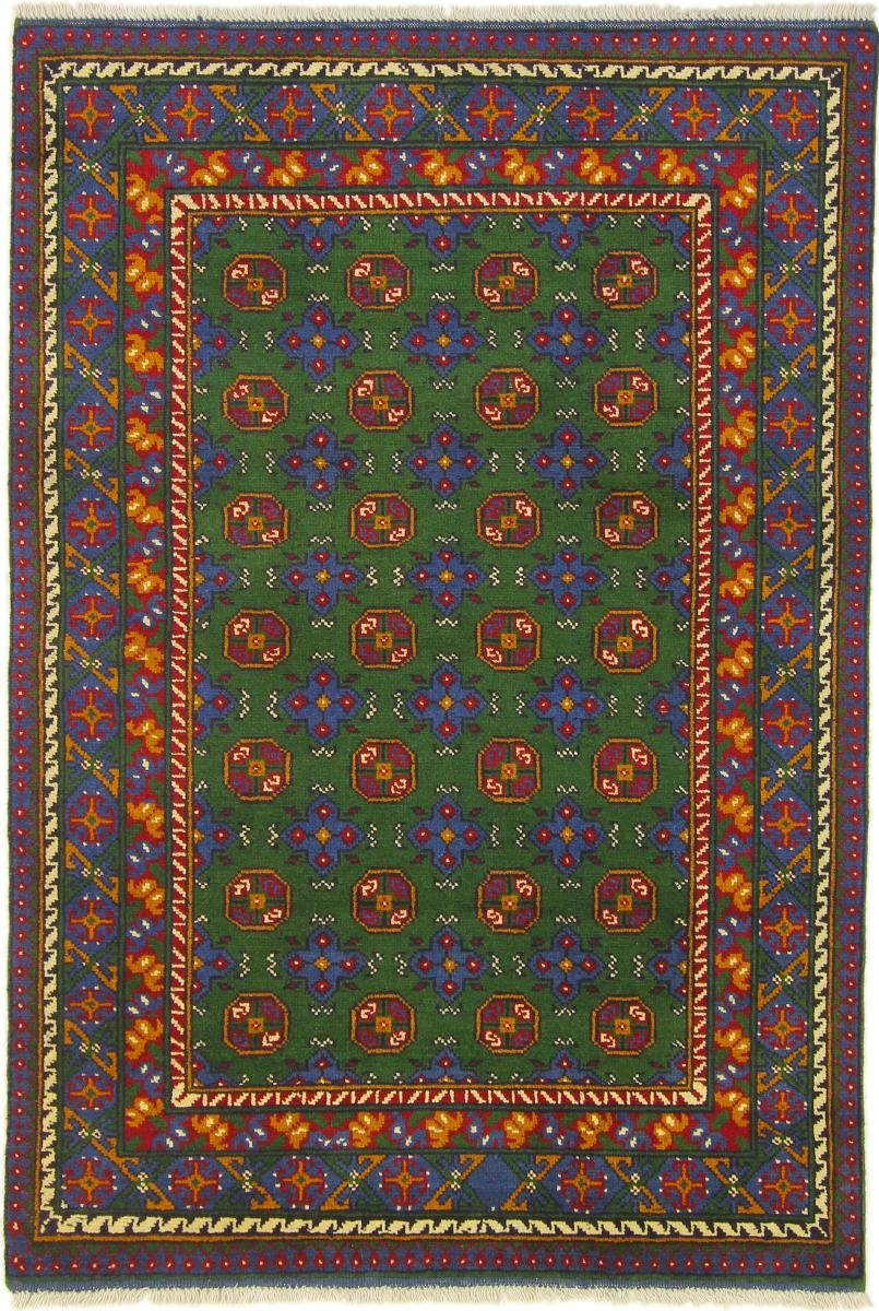 Orientteppich Afghan Akhche 118x175 Handgeknüpfter Orientteppich, Nain Trading, rechteckig, Höhe: 6 mm