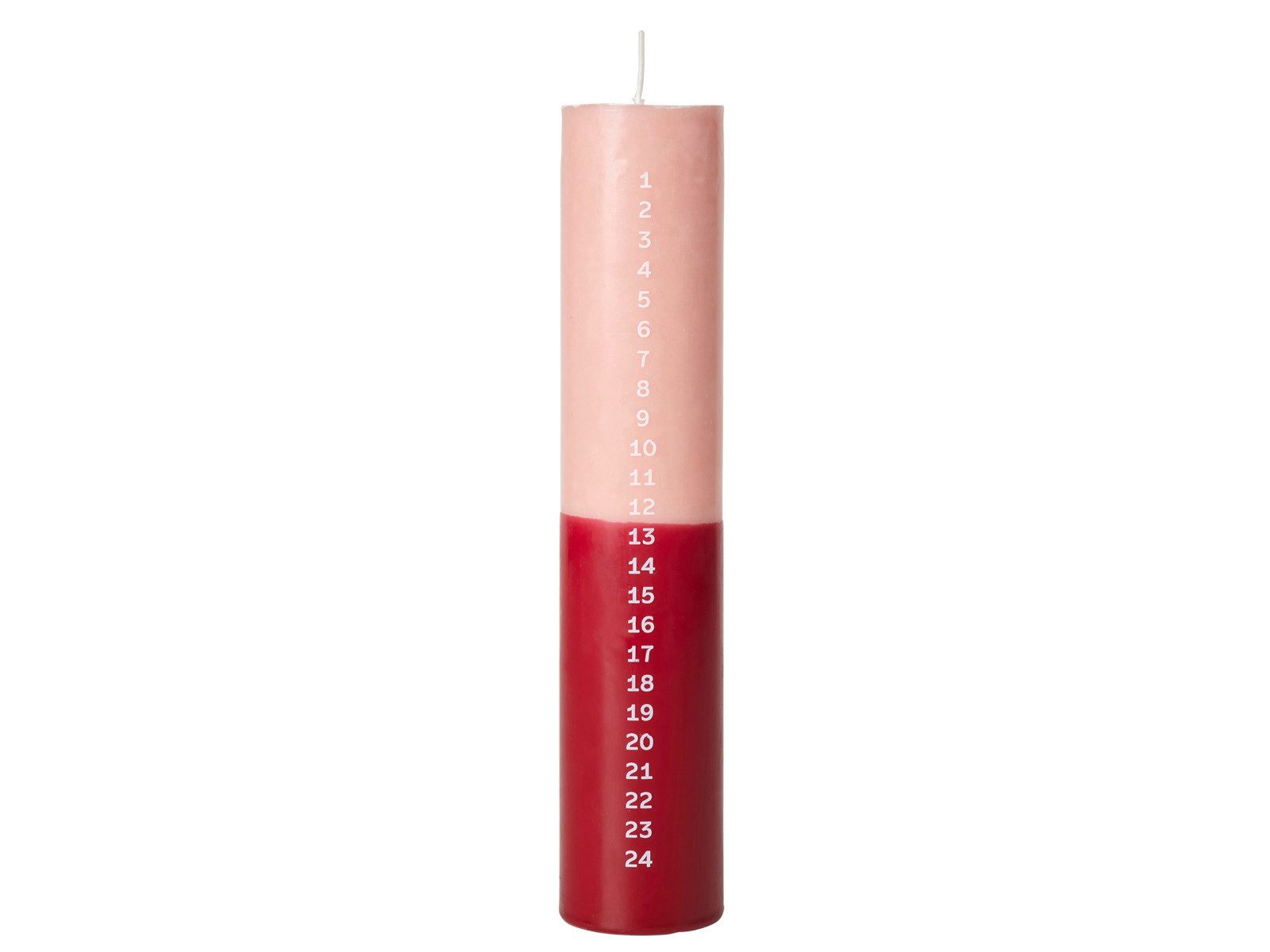 Broste Copenhagen Duftkerze Duo Kalenderlicht mehrfarbig 25cm