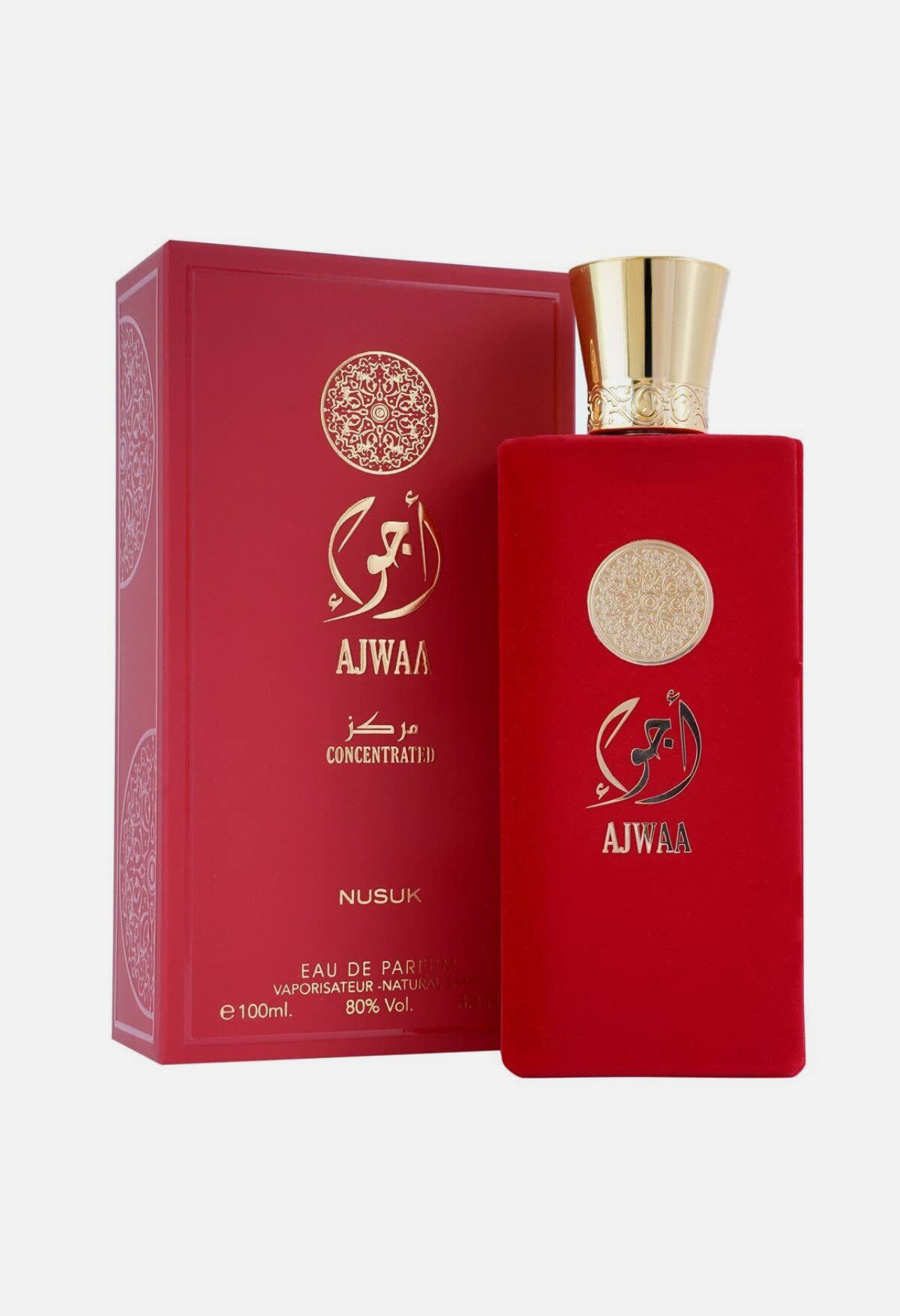 HELLO MISS Eau de Parfum Ajwaa Concentrated by Nusuk Unisex Eau De Parfum Spray 3.4 oz أجواء, Langanhaltend, Orientalische Eleganz, Vielseitig