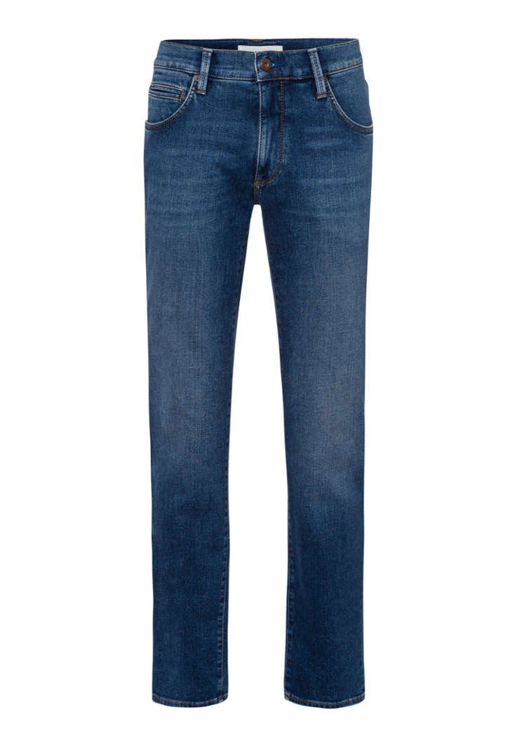 CADIZ Brax blau Style 5-Pocket-Jeans