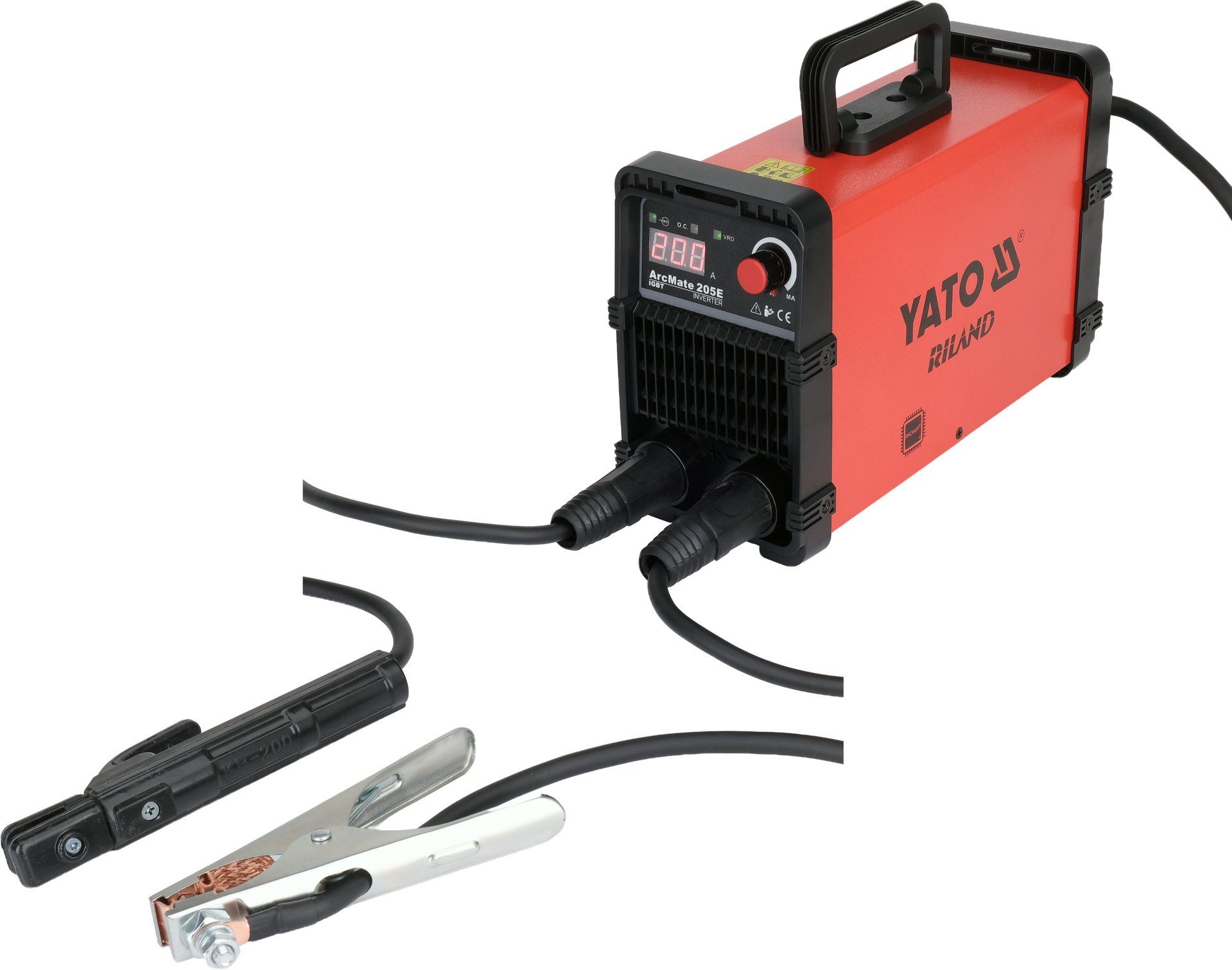 Yato Elektroschweißgerät MMA Inverter-Schweißgerät ArcMate 205E, Qualität